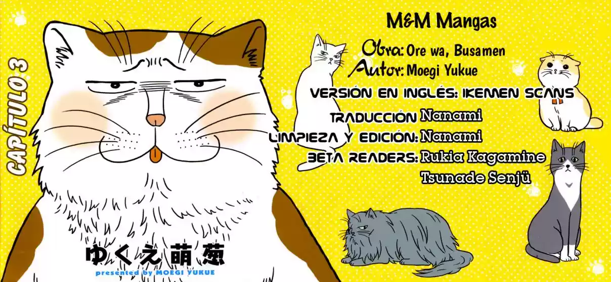 Ore Wa Busamen - Neko Tsudzuri - Capítulo 3 - Página 19 - LectorTMOo
