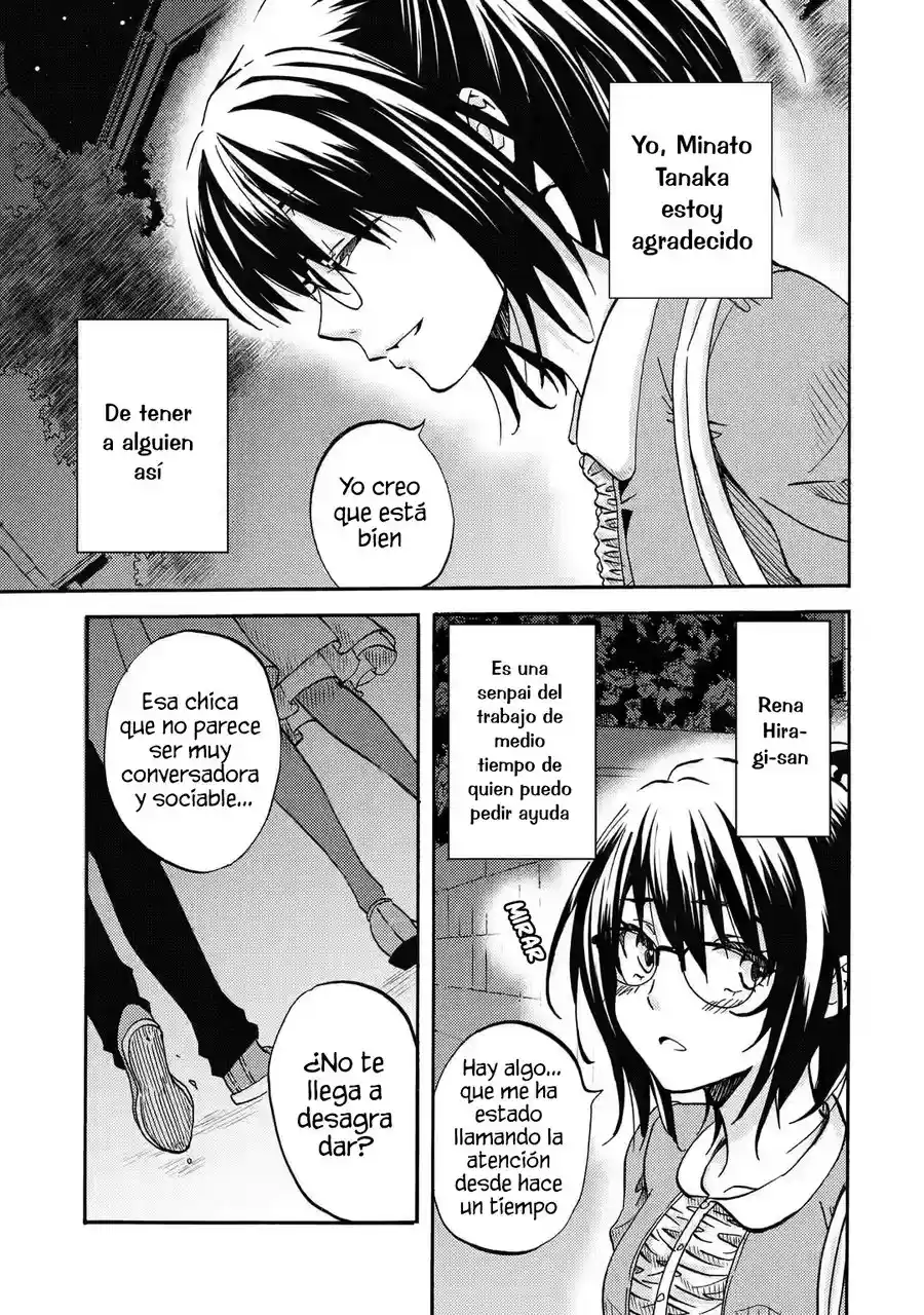 Ore wa Shiranai Uchi ni Gakkouichi no Bishoujo wo Kudoiteita Rashii Baito-saki no Soudan Aite ni Ore no Omoibito no Hanashi wo Suru to Kanojo wa Naze ka Tere Hajimeru capítulo 1 página 5