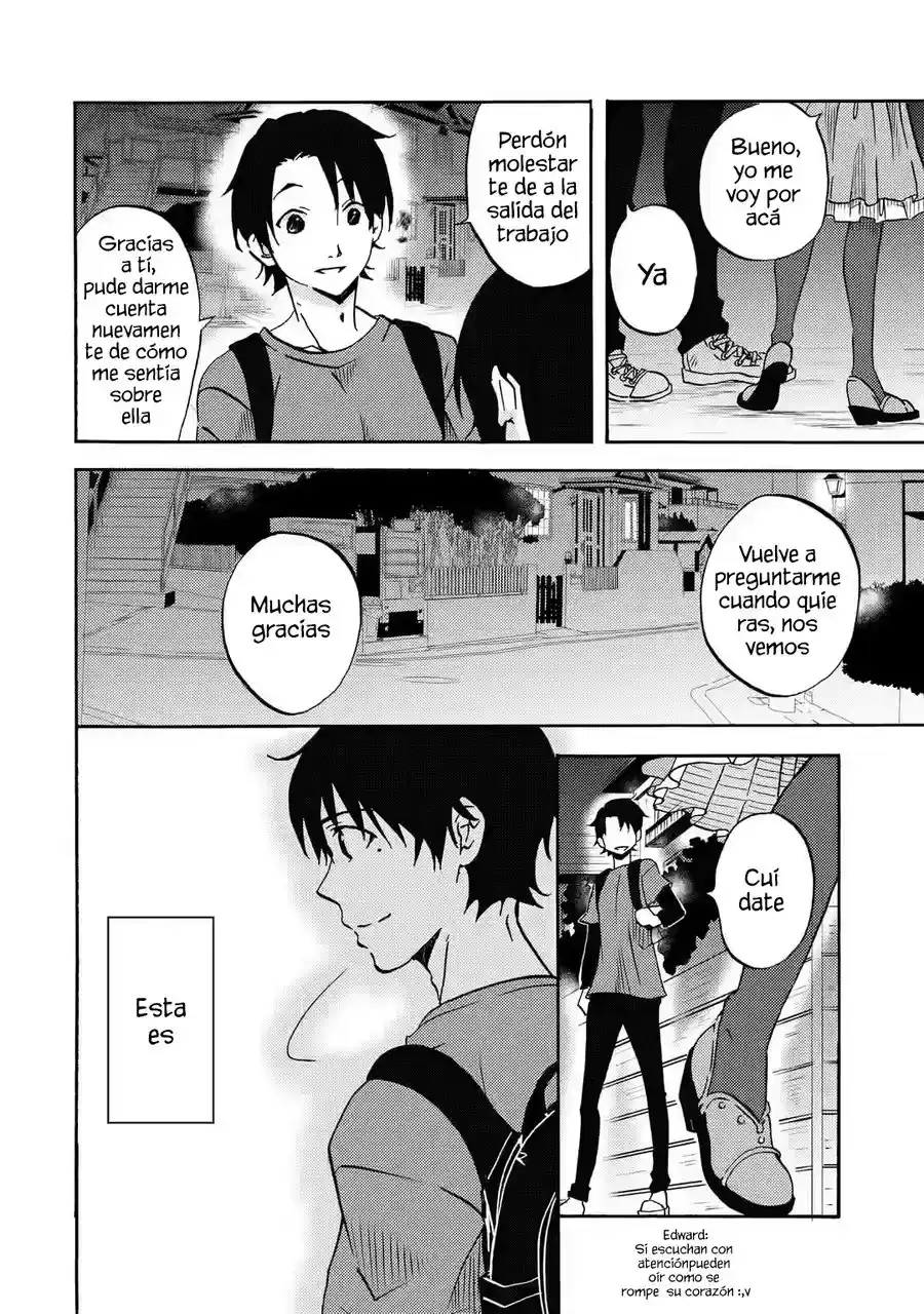 Ore wa Shiranai Uchi ni Gakkouichi no Bishoujo wo Kudoiteita Rashii Baito-saki no Soudan Aite ni Ore no Omoibito no Hanashi wo Suru to Kanojo wa Naze ka Tere Hajimeru capítulo 1 página 8