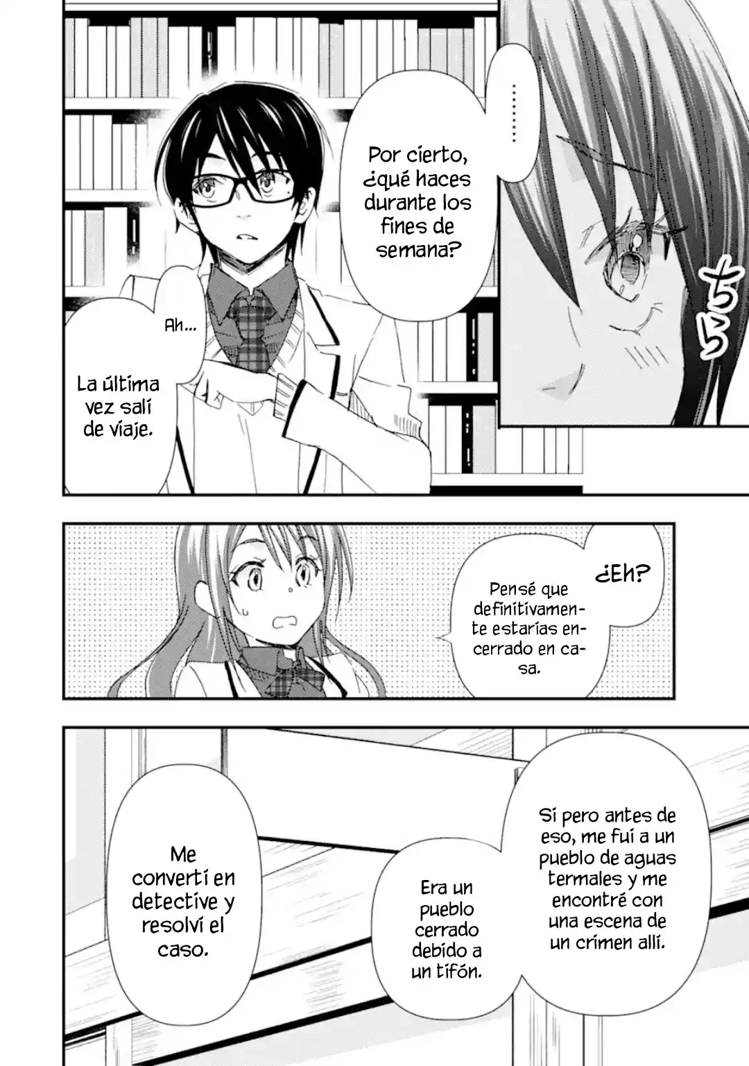 Ore wa Shiranai Uchi ni Gakkouichi no Bishoujo wo Kudoiteita Rashii Baito-saki no Soudan Aite ni Ore no Omoibito no Hanashi wo Suru to Kanojo wa Naze ka Tere Hajimeru capítulo 13 página 6
