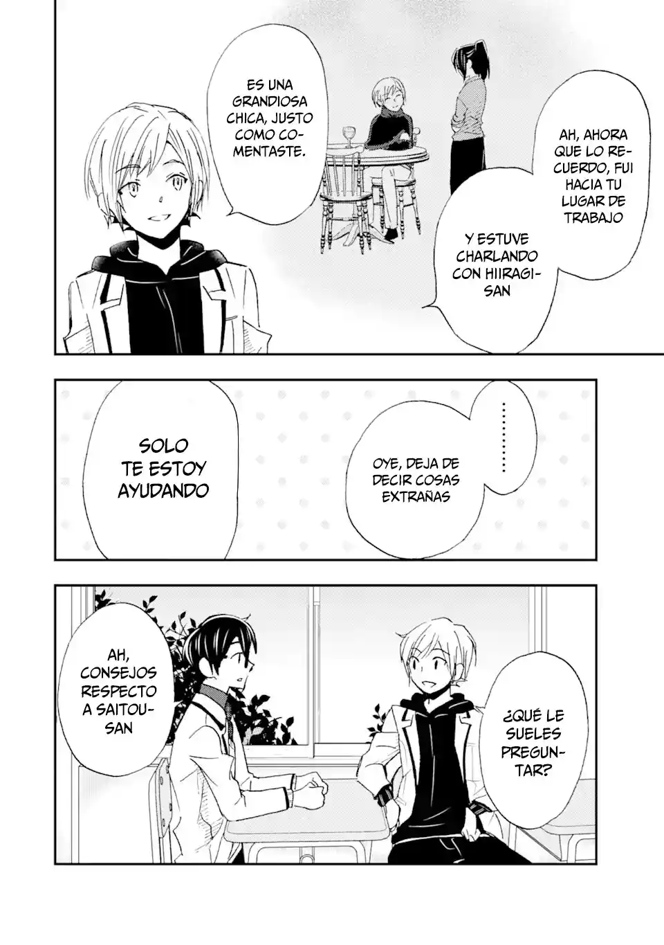 Ore wa Shiranai Uchi ni Gakkouichi no Bishoujo wo Kudoiteita Rashii Baito-saki no Soudan Aite ni Ore no Omoibito no Hanashi wo Suru to Kanojo wa Naze ka Tere Hajimeru capítulo 21 página 24