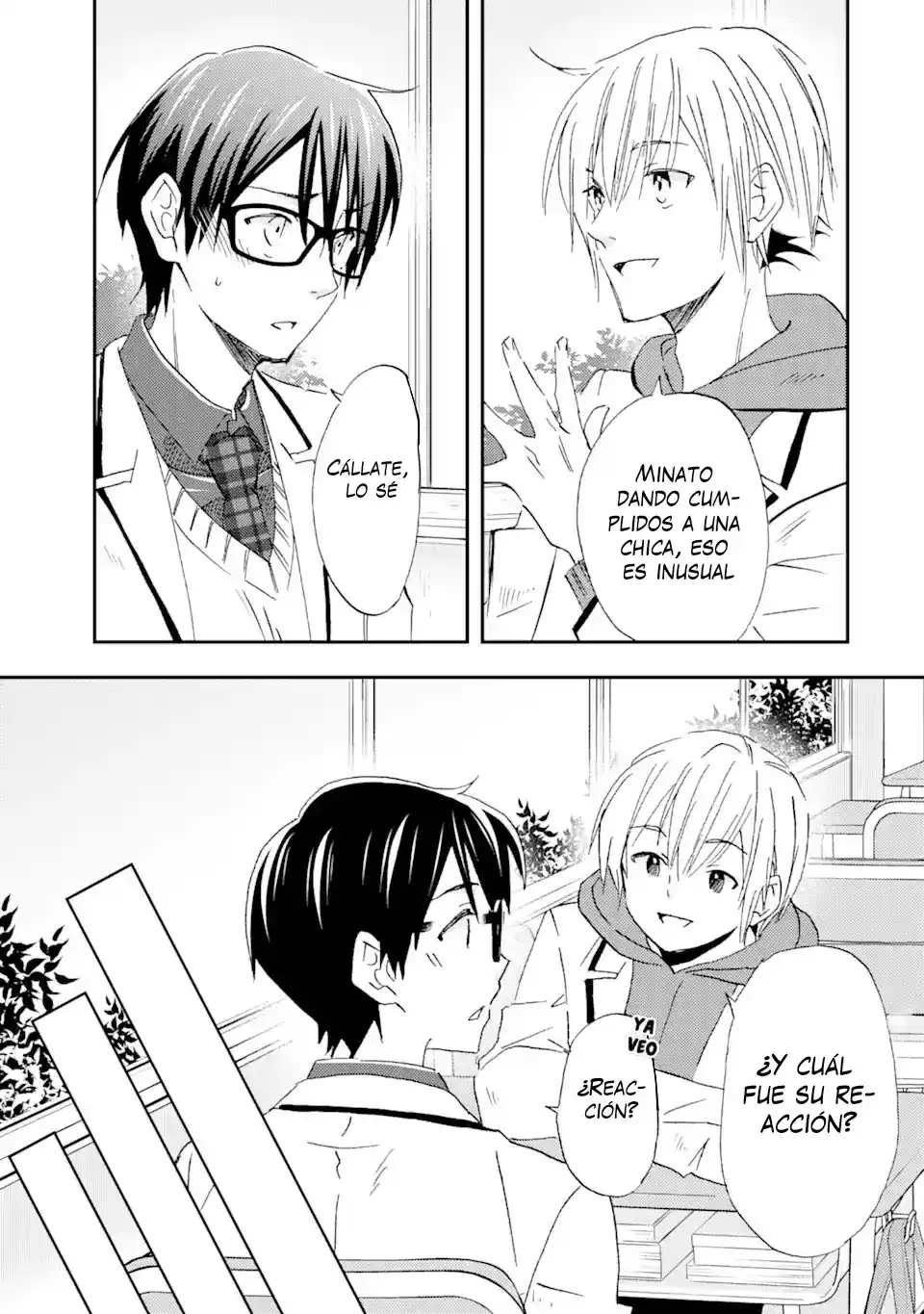 Ore wa Shiranai Uchi ni Gakkouichi no Bishoujo wo Kudoiteita Rashii Baito-saki no Soudan Aite ni Ore no Omoibito no Hanashi wo Suru to Kanojo wa Naze ka Tere Hajimeru capítulo 26 página 17