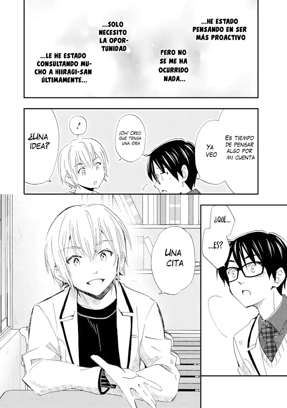 Ore wa Shiranai Uchi ni Gakkouichi no Bishoujo wo Kudoiteita Rashii Baito-saki no Soudan Aite ni Ore no Omoibito no Hanashi wo Suru to Kanojo wa Naze ka Tere Hajimeru capítulo 28 página 12