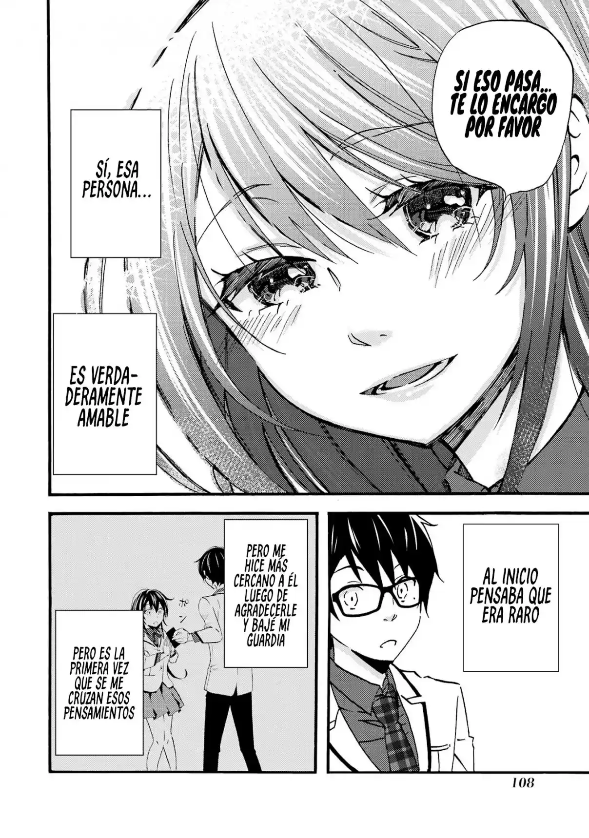 Ore wa Shiranai Uchi ni Gakkouichi no Bishoujo wo Kudoiteita Rashii Baito-saki no Soudan Aite ni Ore no Omoibito no Hanashi wo Suru to Kanojo wa Naze ka Tere Hajimeru capítulo 3 página 30