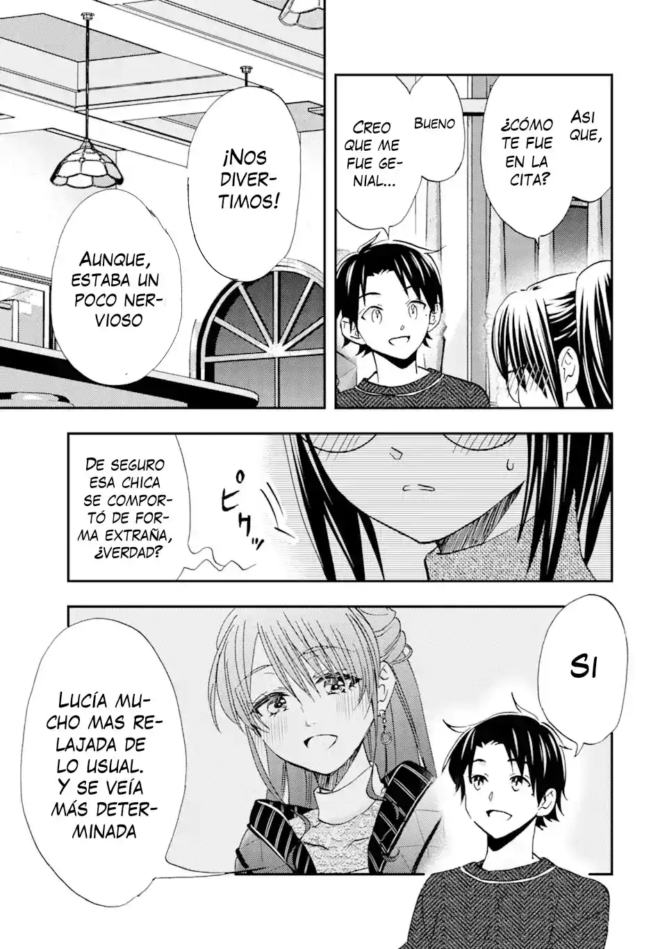 Ore wa Shiranai Uchi ni Gakkouichi no Bishoujo wo Kudoiteita Rashii Baito-saki no Soudan Aite ni Ore no Omoibito no Hanashi wo Suru to Kanojo wa Naze ka Tere Hajimeru capítulo 31 página 7
