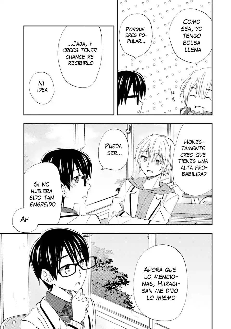 Ore wa Shiranai Uchi ni Gakkouichi no Bishoujo wo Kudoiteita Rashii Baito-saki no Soudan Aite ni Ore no Omoibito no Hanashi wo Suru to Kanojo wa Naze ka Tere Hajimeru capítulo 32 página 9