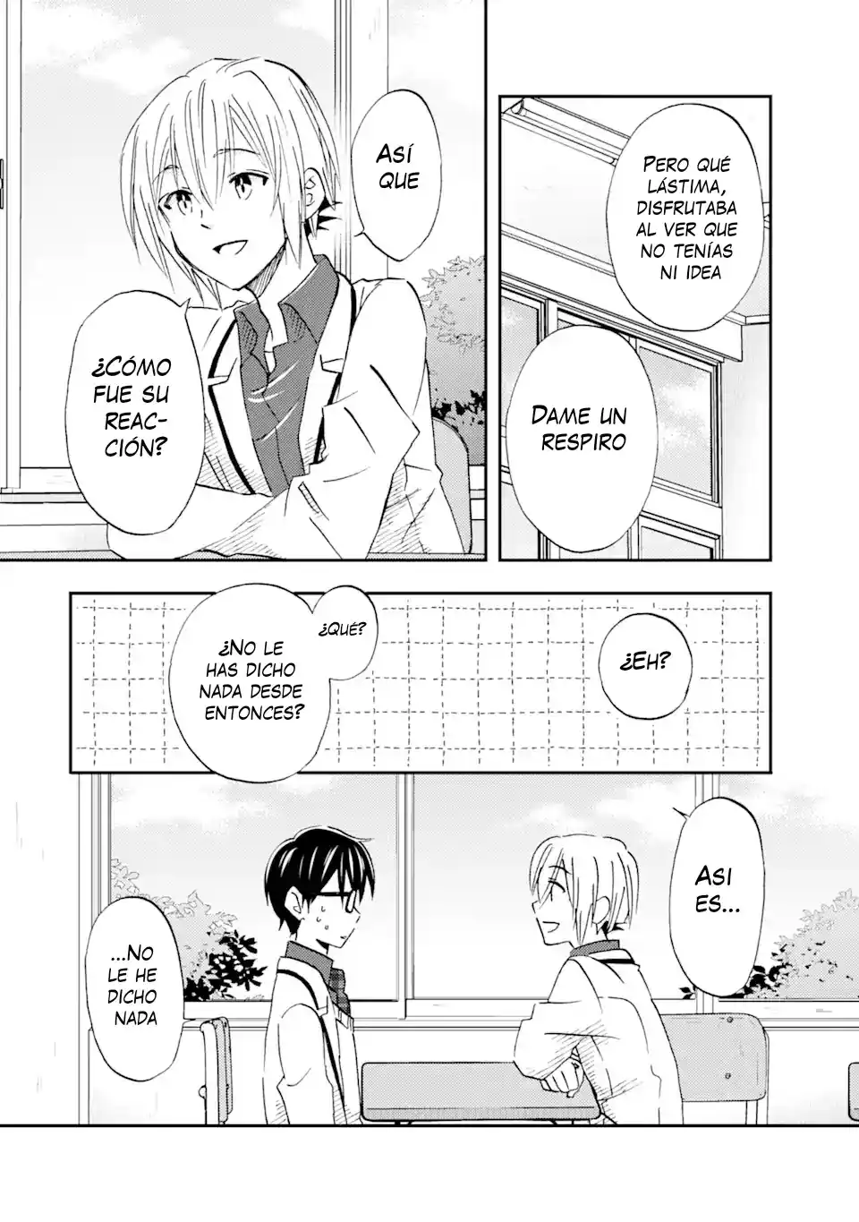 Ore wa Shiranai Uchi ni Gakkouichi no Bishoujo wo Kudoiteita Rashii Baito-saki no Soudan Aite ni Ore no Omoibito no Hanashi wo Suru to Kanojo wa Naze ka Tere Hajimeru capítulo 33 página 4
