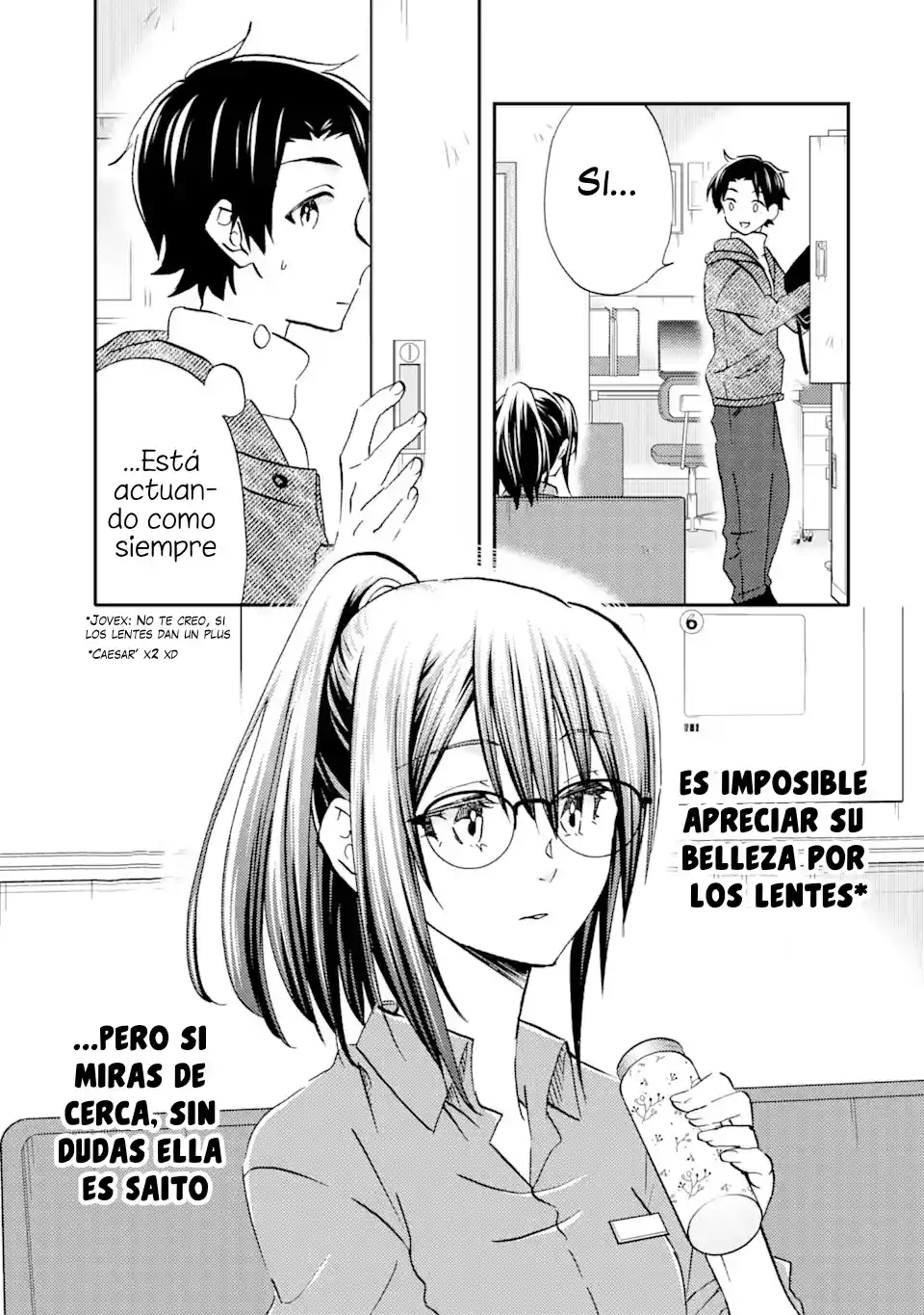 Ore wa Shiranai Uchi ni Gakkouichi no Bishoujo wo Kudoiteita Rashii Baito-saki no Soudan Aite ni Ore no Omoibito no Hanashi wo Suru to Kanojo wa Naze ka Tere Hajimeru capítulo 33 página 7