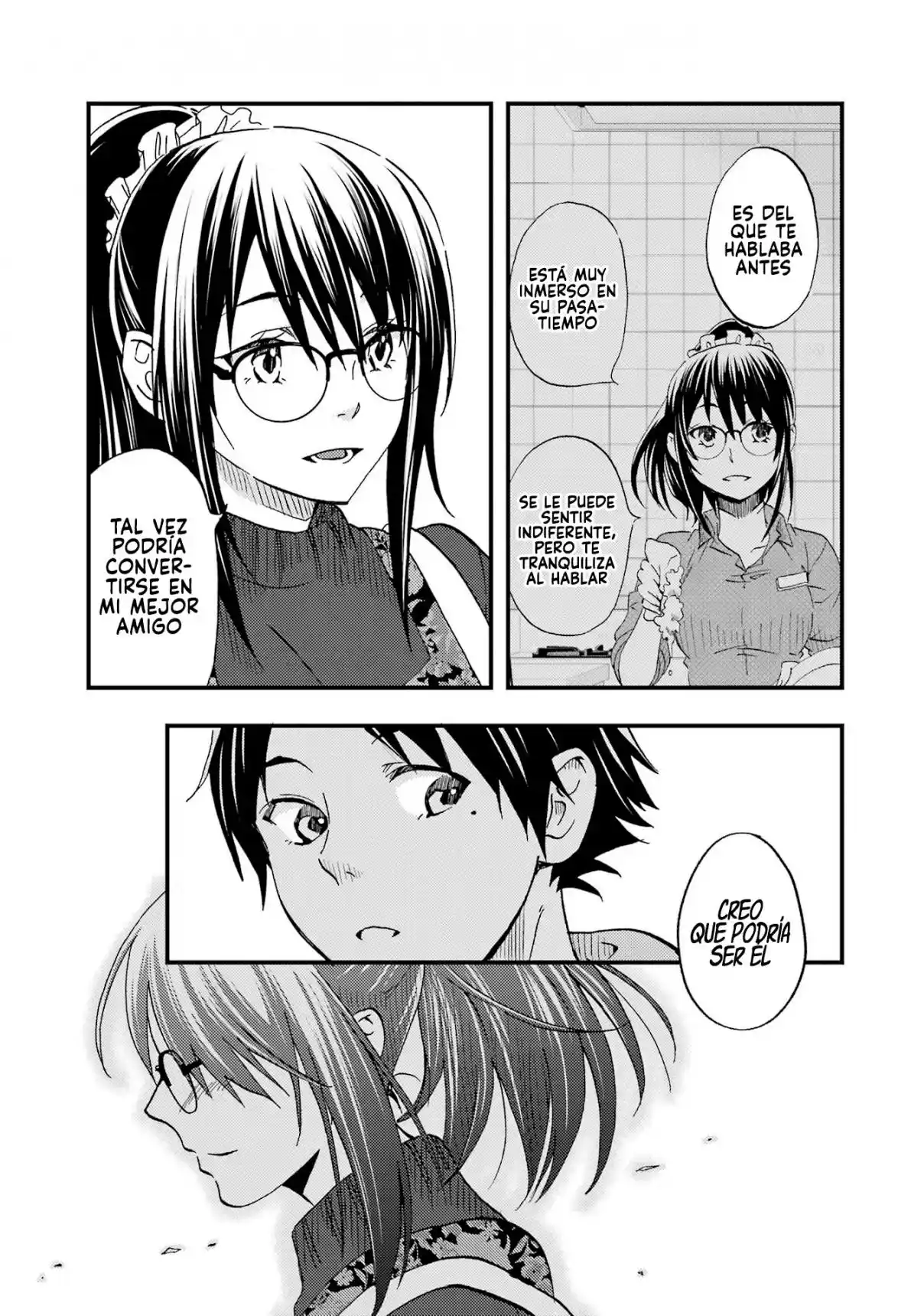 Ore wa Shiranai Uchi ni Gakkouichi no Bishoujo wo Kudoiteita Rashii Baito-saki no Soudan Aite ni Ore no Omoibito no Hanashi wo Suru to Kanojo wa Naze ka Tere Hajimeru capítulo 4 página 14