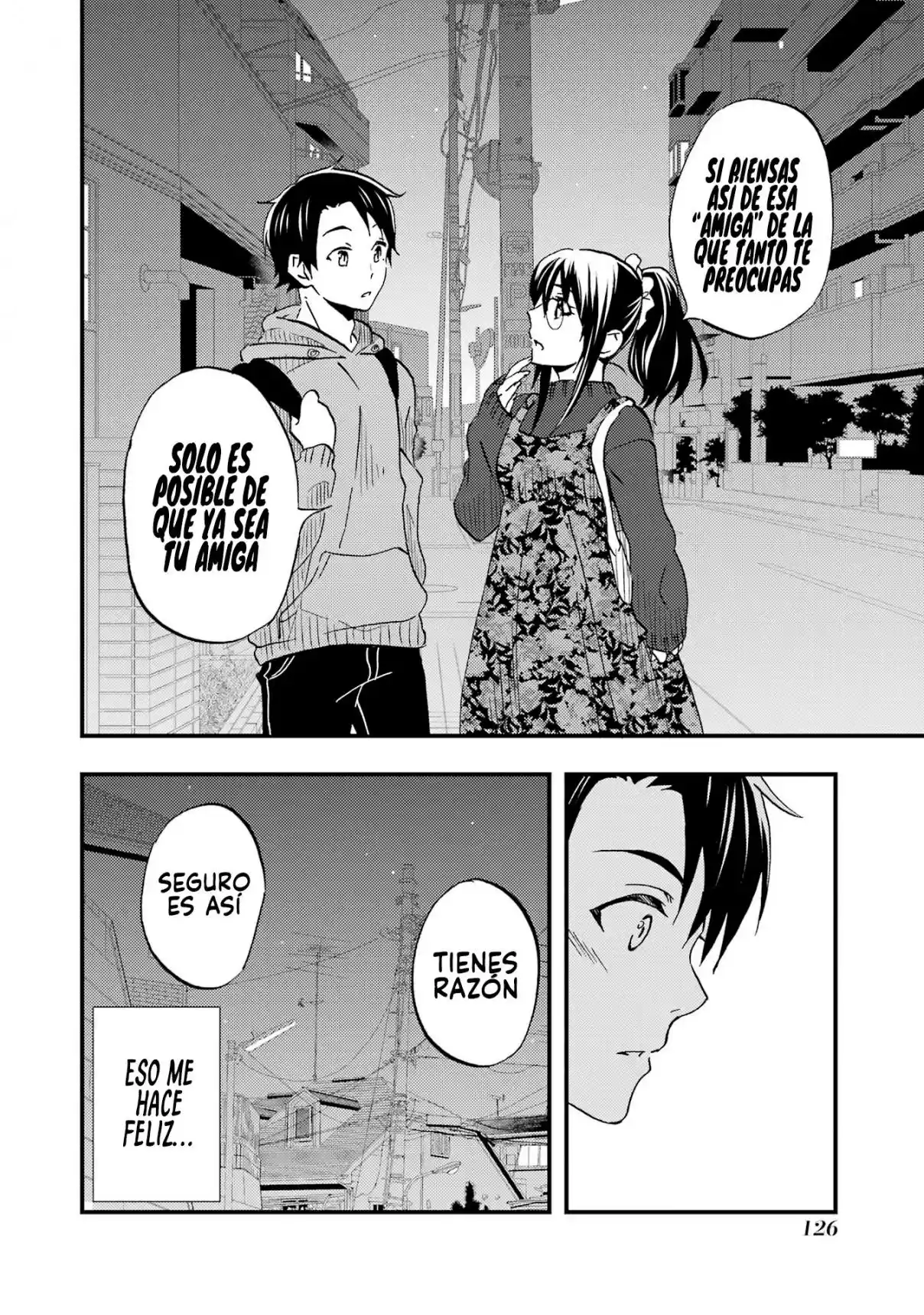 Ore wa Shiranai Uchi ni Gakkouichi no Bishoujo wo Kudoiteita Rashii Baito-saki no Soudan Aite ni Ore no Omoibito no Hanashi wo Suru to Kanojo wa Naze ka Tere Hajimeru capítulo 4 página 17