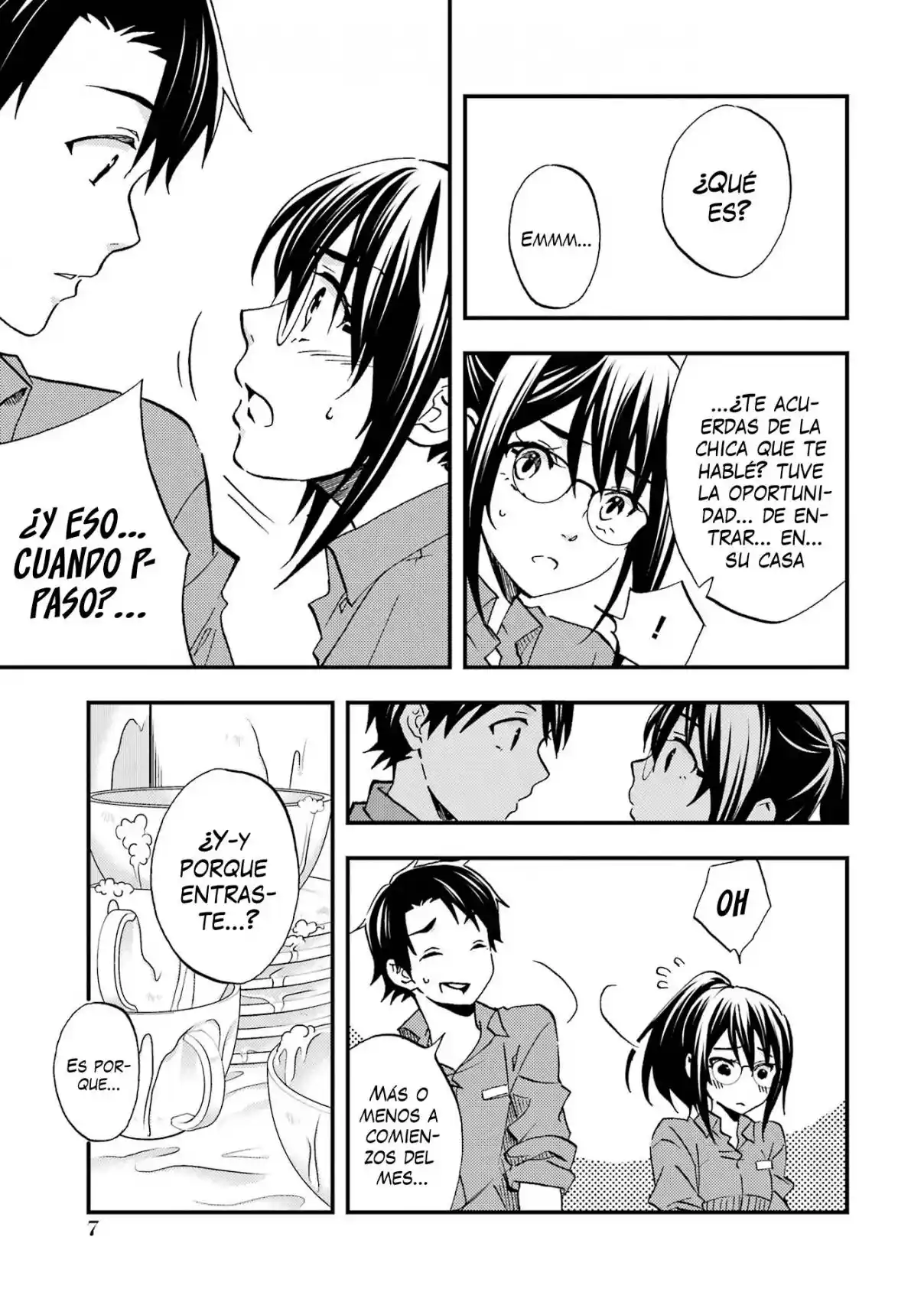Ore wa Shiranai Uchi ni Gakkouichi no Bishoujo wo Kudoiteita Rashii Baito-saki no Soudan Aite ni Ore no Omoibito no Hanashi wo Suru to Kanojo wa Naze ka Tere Hajimeru capítulo 7 página 8