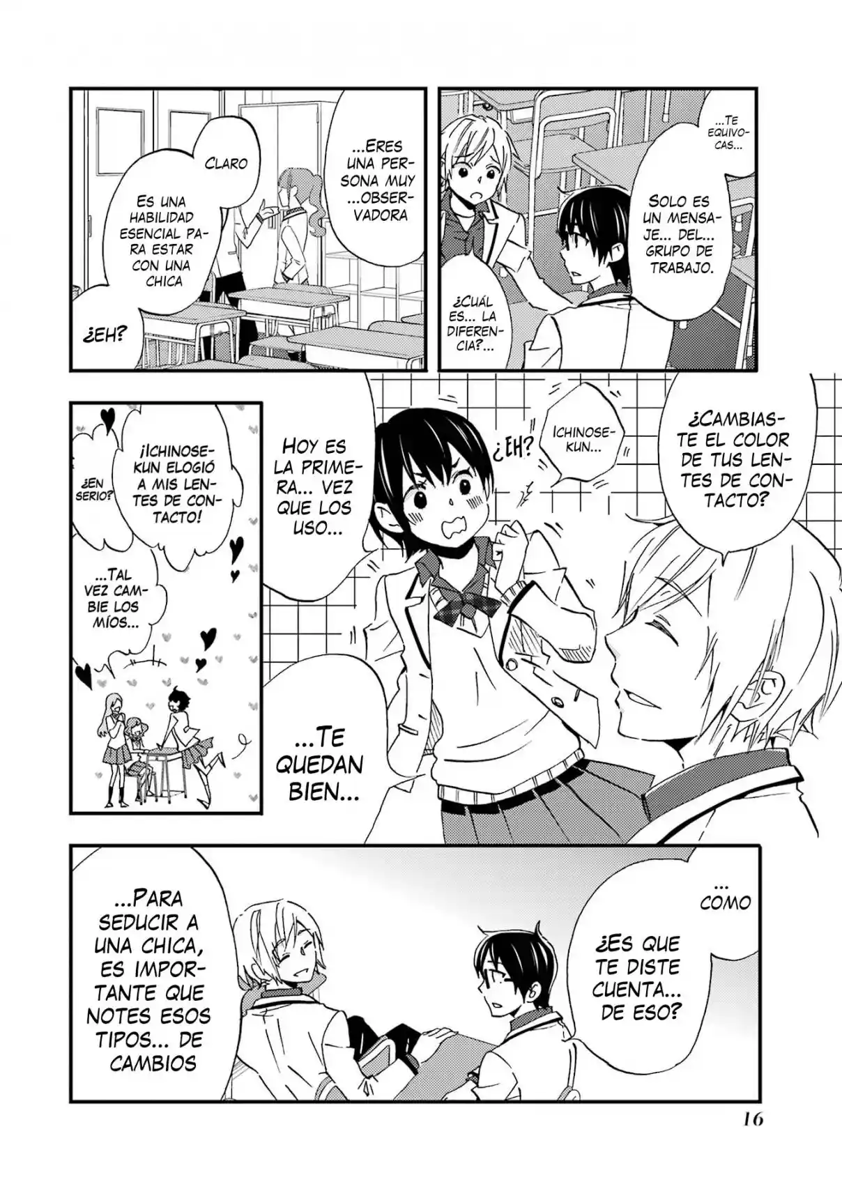 Ore wa Shiranai Uchi ni Gakkouichi no Bishoujo wo Kudoiteita Rashii Baito-saki no Soudan Aite ni Ore no Omoibito no Hanashi wo Suru to Kanojo wa Naze ka Tere Hajimeru capítulo 7 página 17