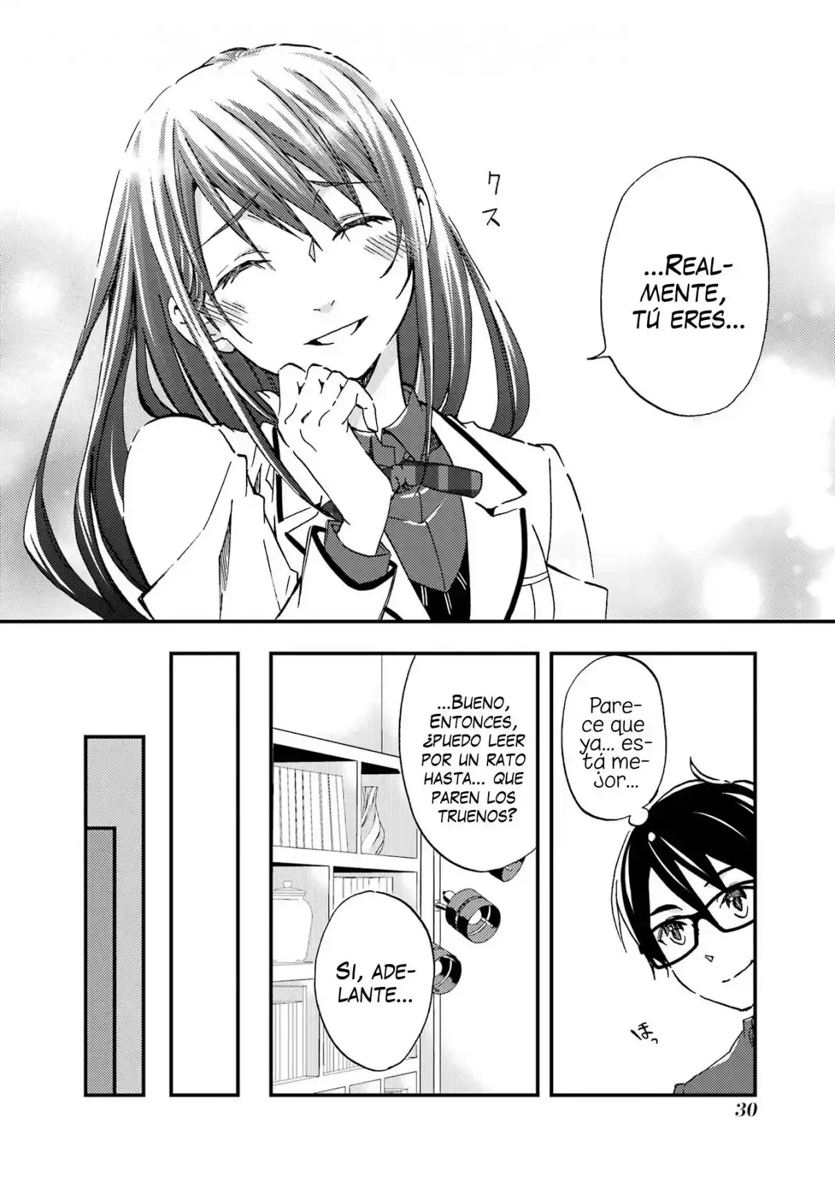 Ore wa Shiranai Uchi ni Gakkouichi no Bishoujo wo Kudoiteita Rashii Baito-saki no Soudan Aite ni Ore no Omoibito no Hanashi wo Suru to Kanojo wa Naze ka Tere Hajimeru capítulo 7 página 31