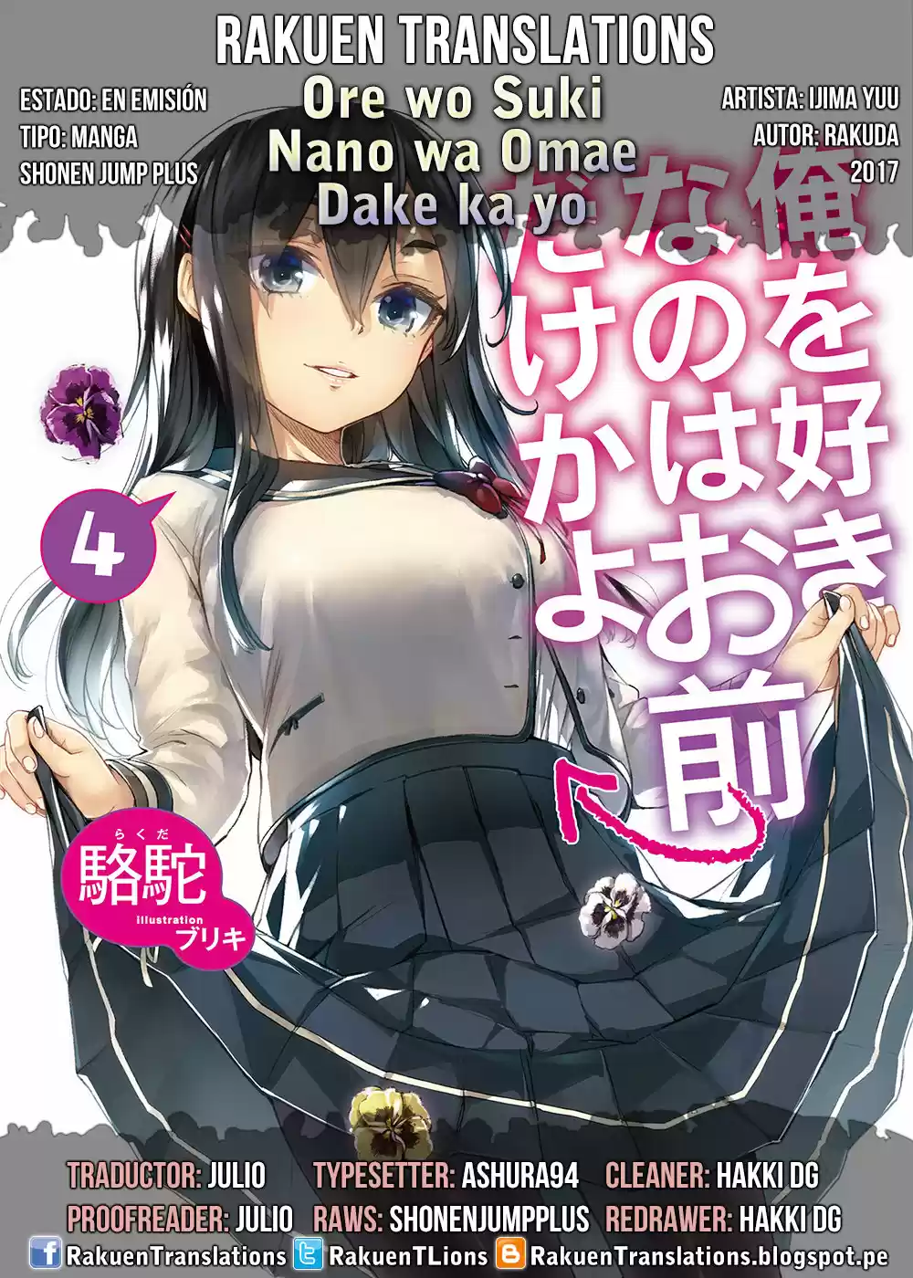 Ore Wo Suki Nano Wa Omae Dake Ka Yo (Novela) - Capítulo 16 - Página 1 - LectorTMOo