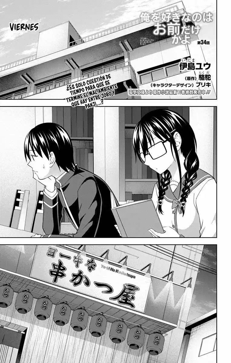 Ore Wo Suki Nano Wa Omae Dake Ka Yo - Capítulo 34 - Página 3 - LectorTMOo