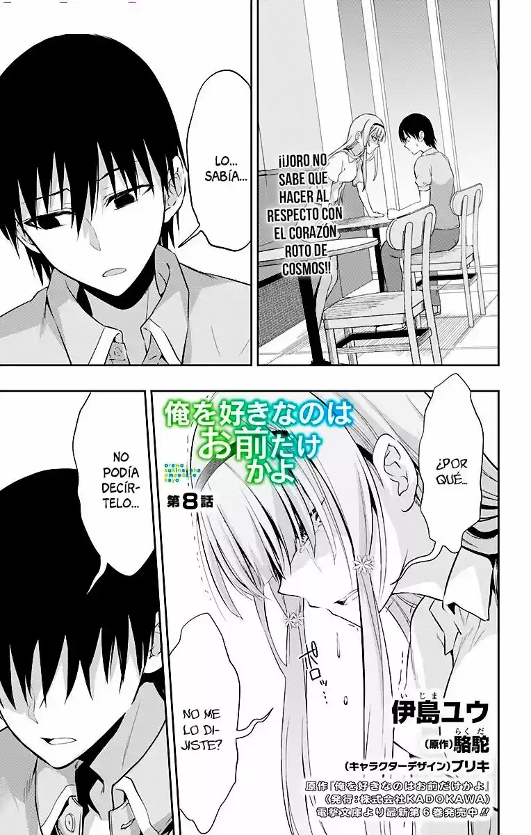 Ore Wo Suki Nano Wa Omae Dake Ka Yo - Capítulo 8 - Página 2 - LectorTMOo