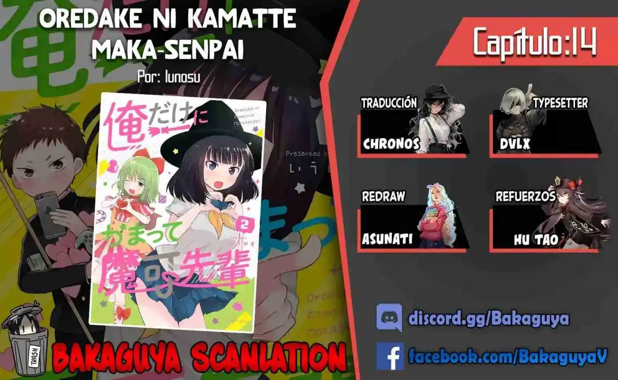 Oredake Ni Kamatte Maka-senpai - Capítulo 14 - Página 1 - LectorTMOo