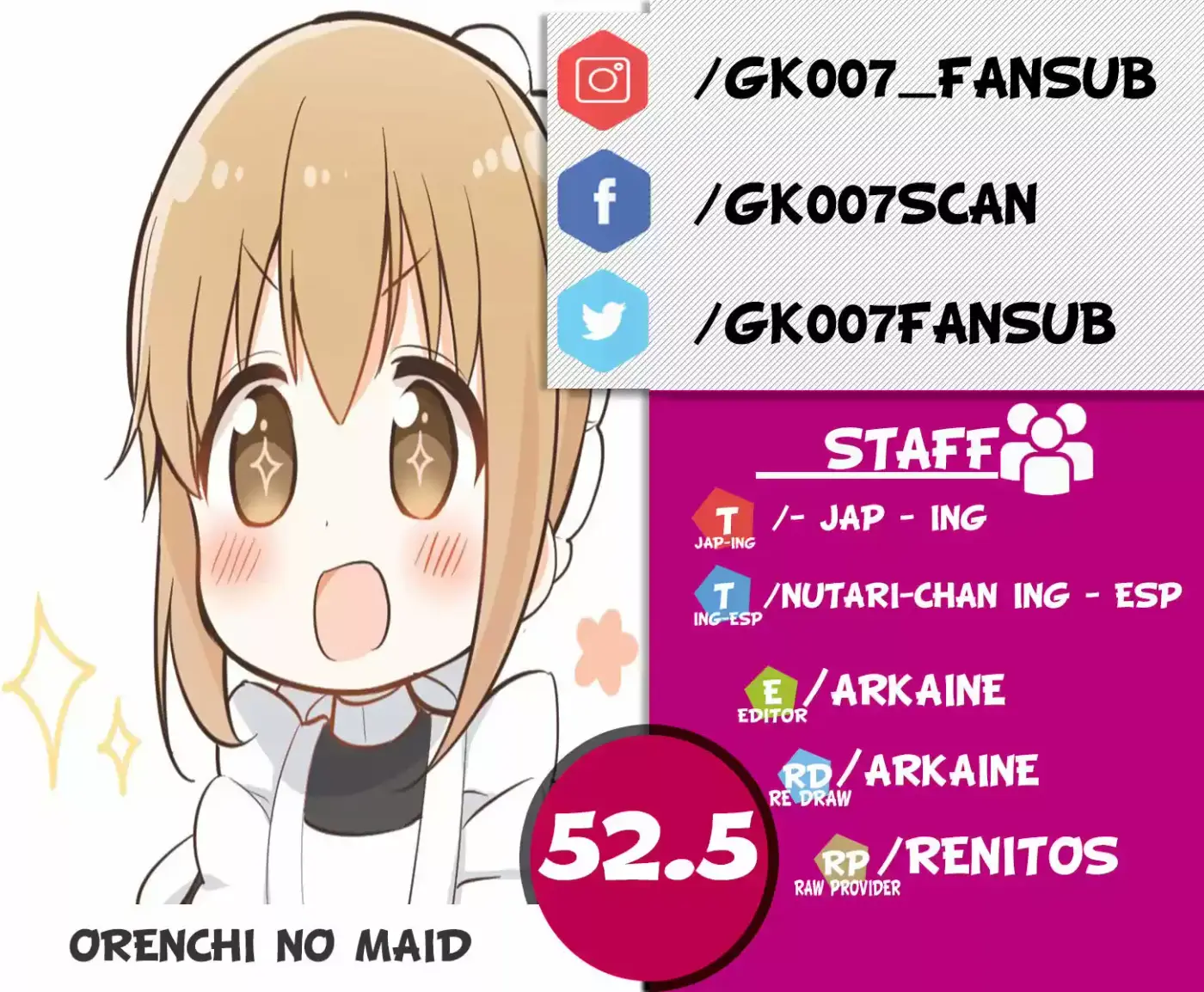 Orenchi No Maid-san - Capítulo 52.50 - Página 1 - LectorTMOo