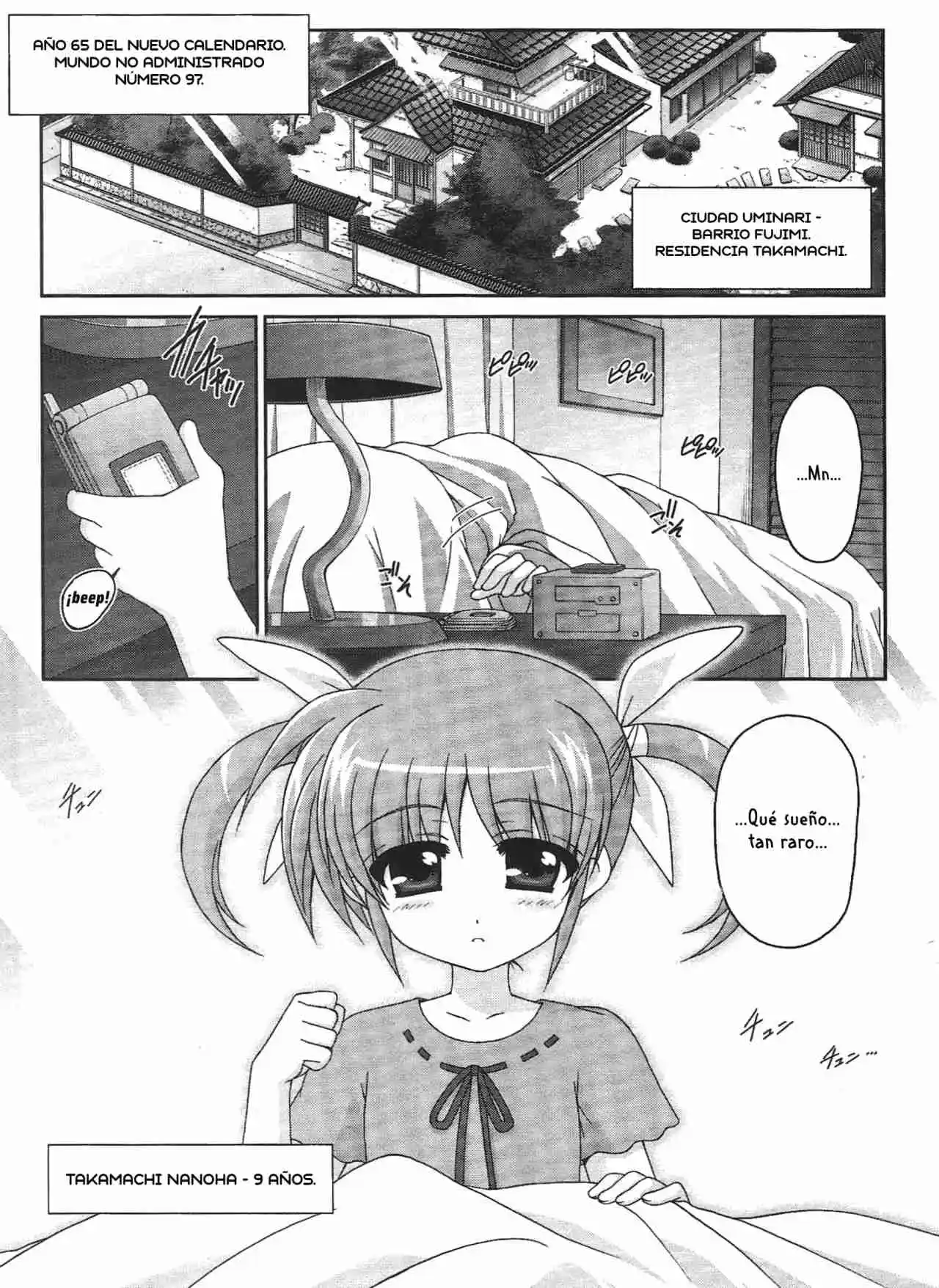 ORIGINAL CHRONICLE Mahou Shoujo Lyrical Nanoha The 1st - Capítulo 1 - Página 6 - LectorTMOo