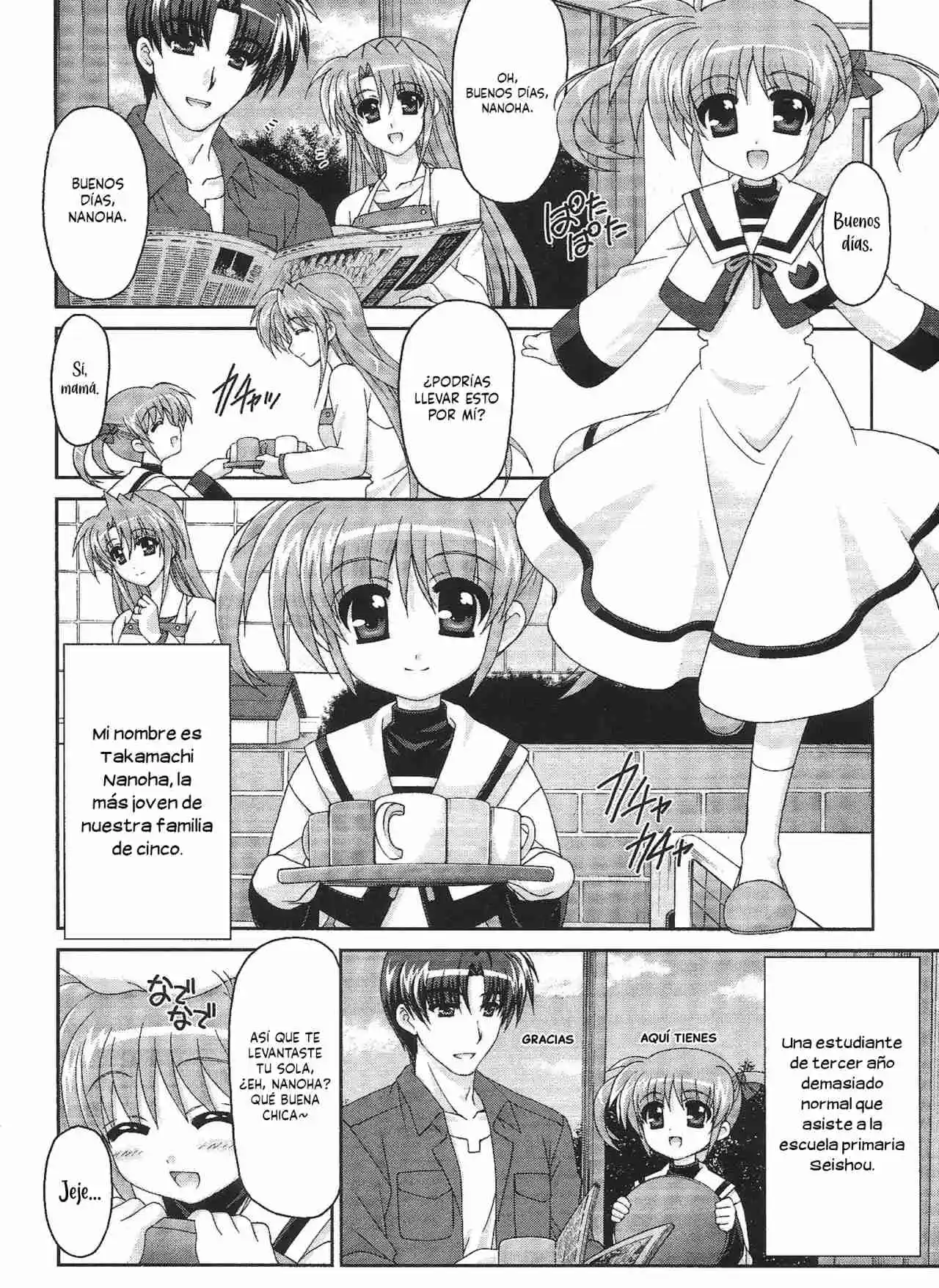 ORIGINAL CHRONICLE Mahou Shoujo Lyrical Nanoha The 1st - Capítulo 1 - Página 7 - LectorTMOo
