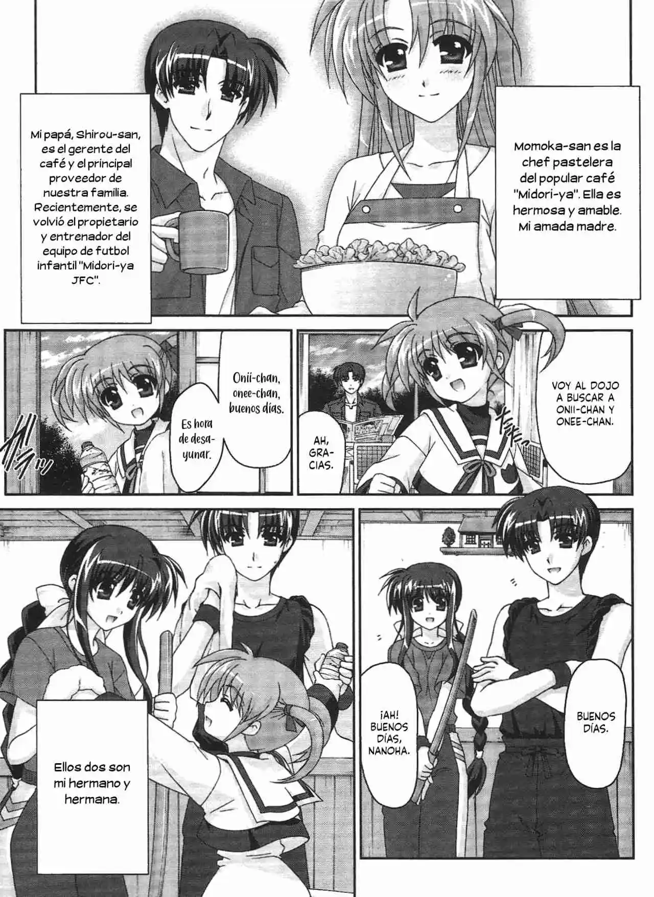 ORIGINAL CHRONICLE Mahou Shoujo Lyrical Nanoha The 1st - Capítulo 1 - Página 8 - LectorTMOo