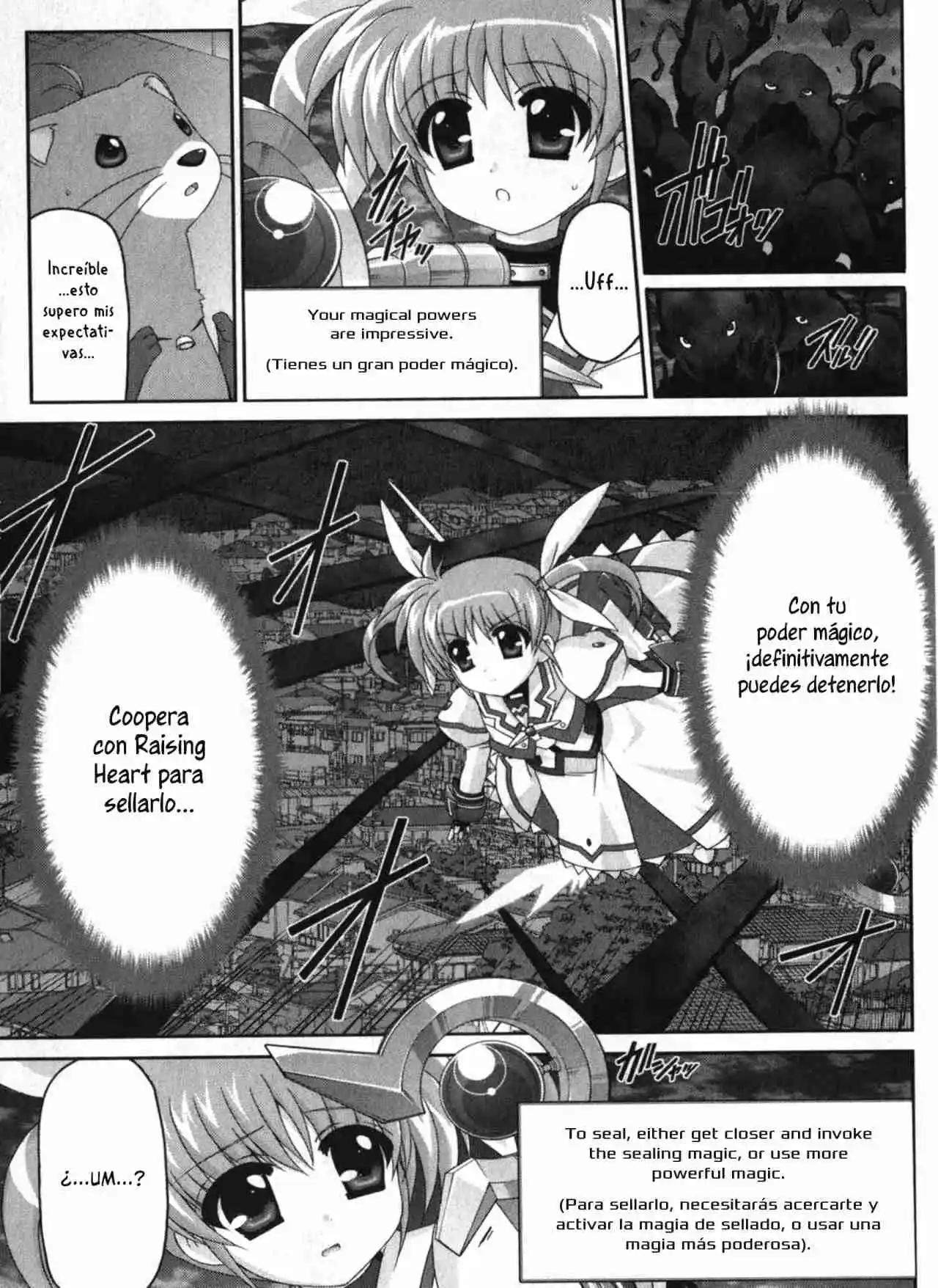 ORIGINAL CHRONICLE Mahou Shoujo Lyrical Nanoha The 1st - Capítulo 2 - Página 8 - LectorTMOo