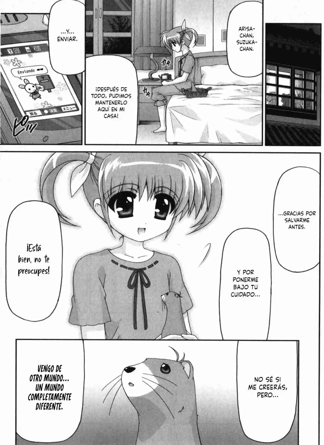 ORIGINAL CHRONICLE Mahou Shoujo Lyrical Nanoha The 1st - Capítulo 2 - Página 28 - LectorTMOo