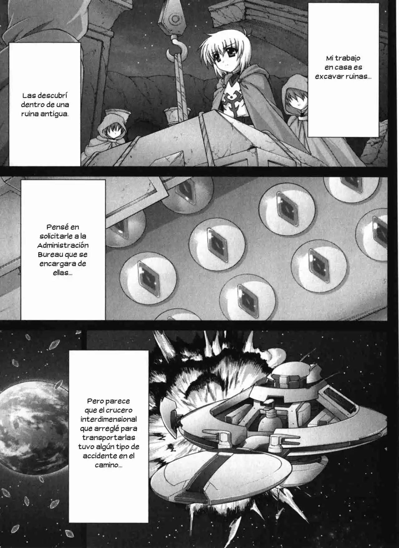 ORIGINAL CHRONICLE Mahou Shoujo Lyrical Nanoha The 1st - Capítulo 2 - Página 30 - LectorTMOo