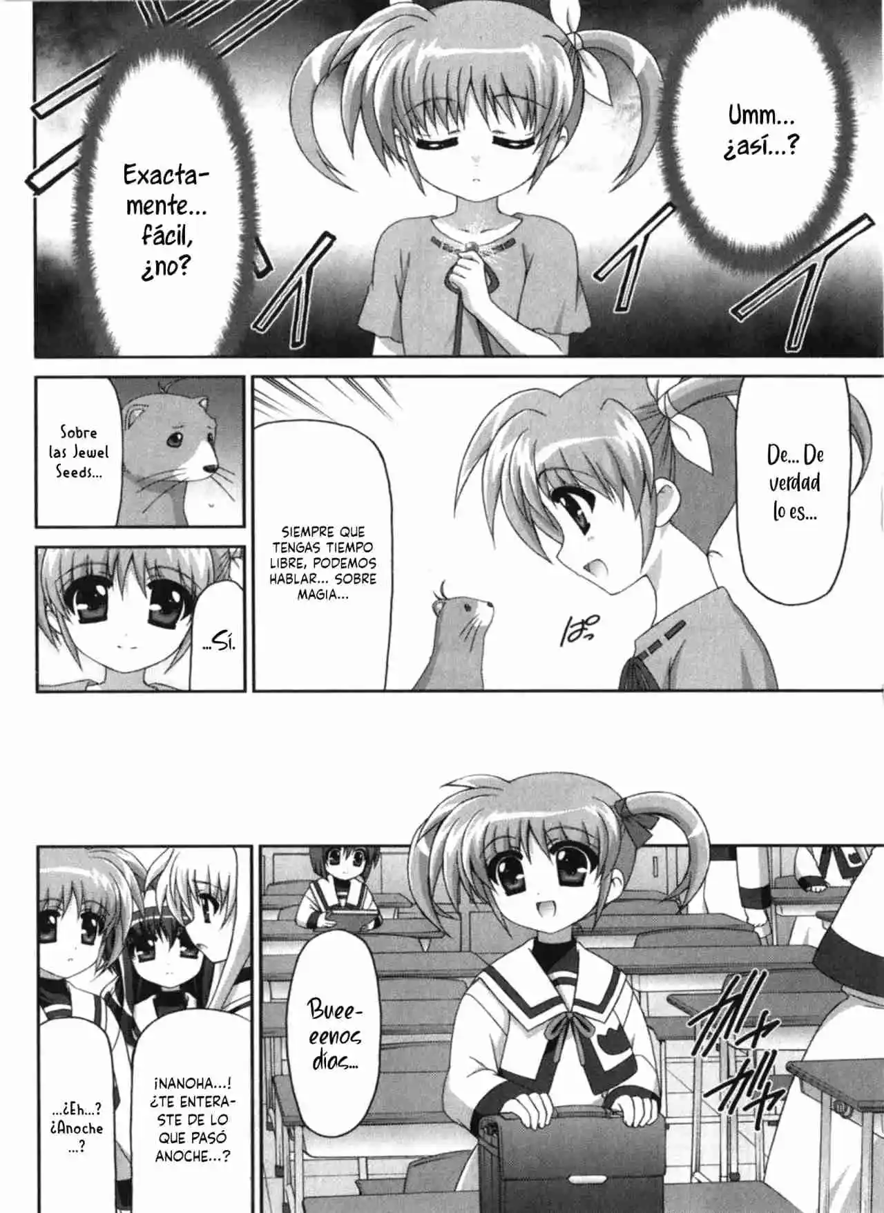 ORIGINAL CHRONICLE Mahou Shoujo Lyrical Nanoha The 1st - Capítulo 2 - Página 33 - LectorTMOo