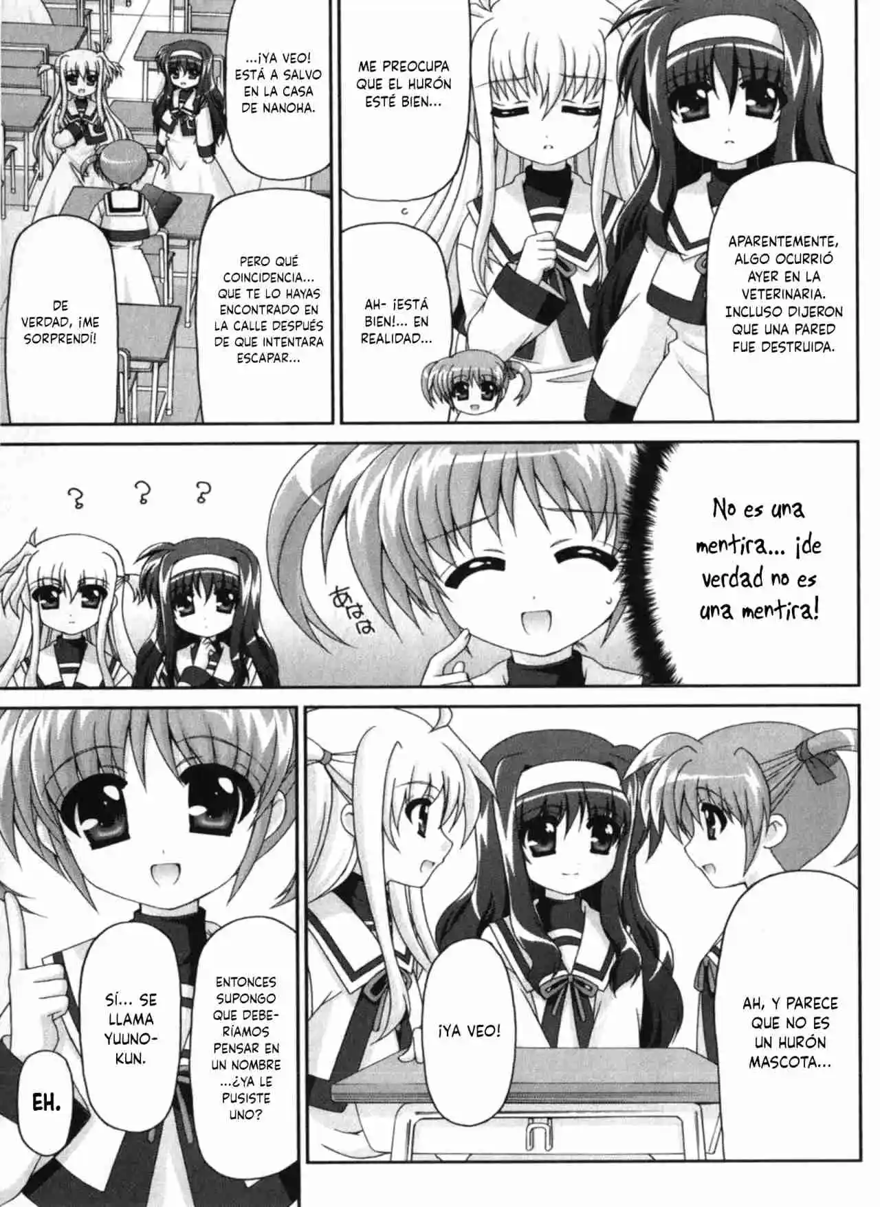 ORIGINAL CHRONICLE Mahou Shoujo Lyrical Nanoha The 1st - Capítulo 2 - Página 34 - LectorTMOo