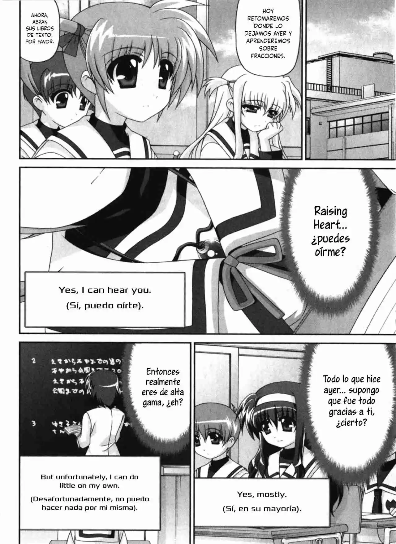 ORIGINAL CHRONICLE Mahou Shoujo Lyrical Nanoha The 1st - Capítulo 2 - Página 35 - LectorTMOo