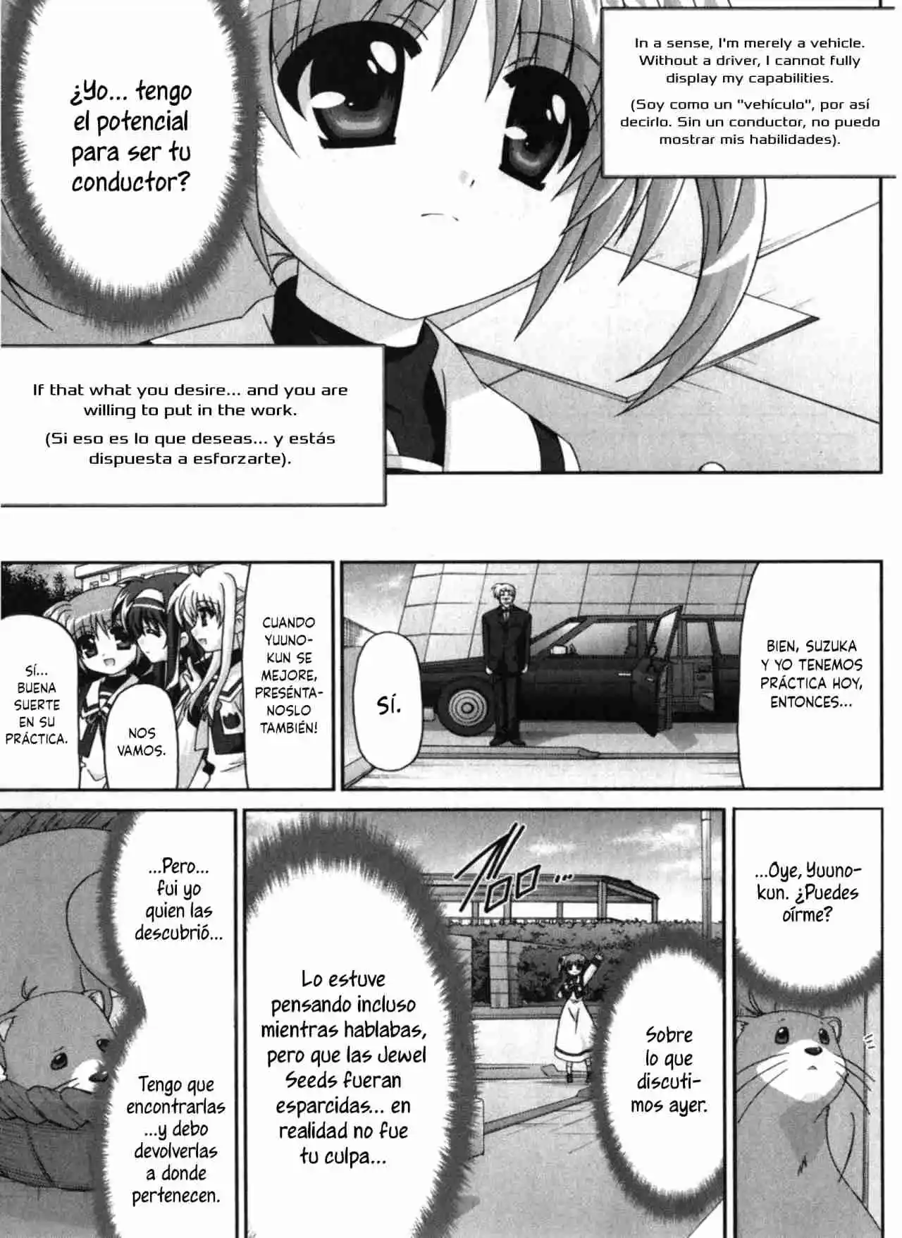 ORIGINAL CHRONICLE Mahou Shoujo Lyrical Nanoha The 1st - Capítulo 2 - Página 36 - LectorTMOo
