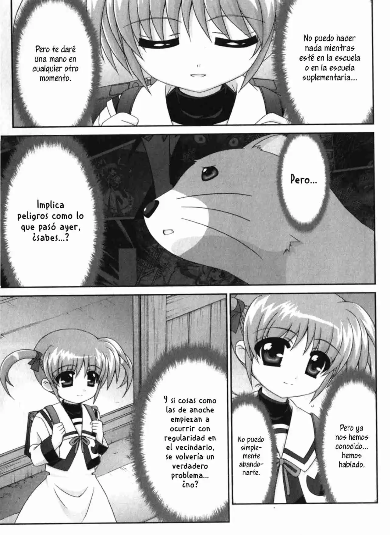 ORIGINAL CHRONICLE Mahou Shoujo Lyrical Nanoha The 1st - Capítulo 2 - Página 38 - LectorTMOo