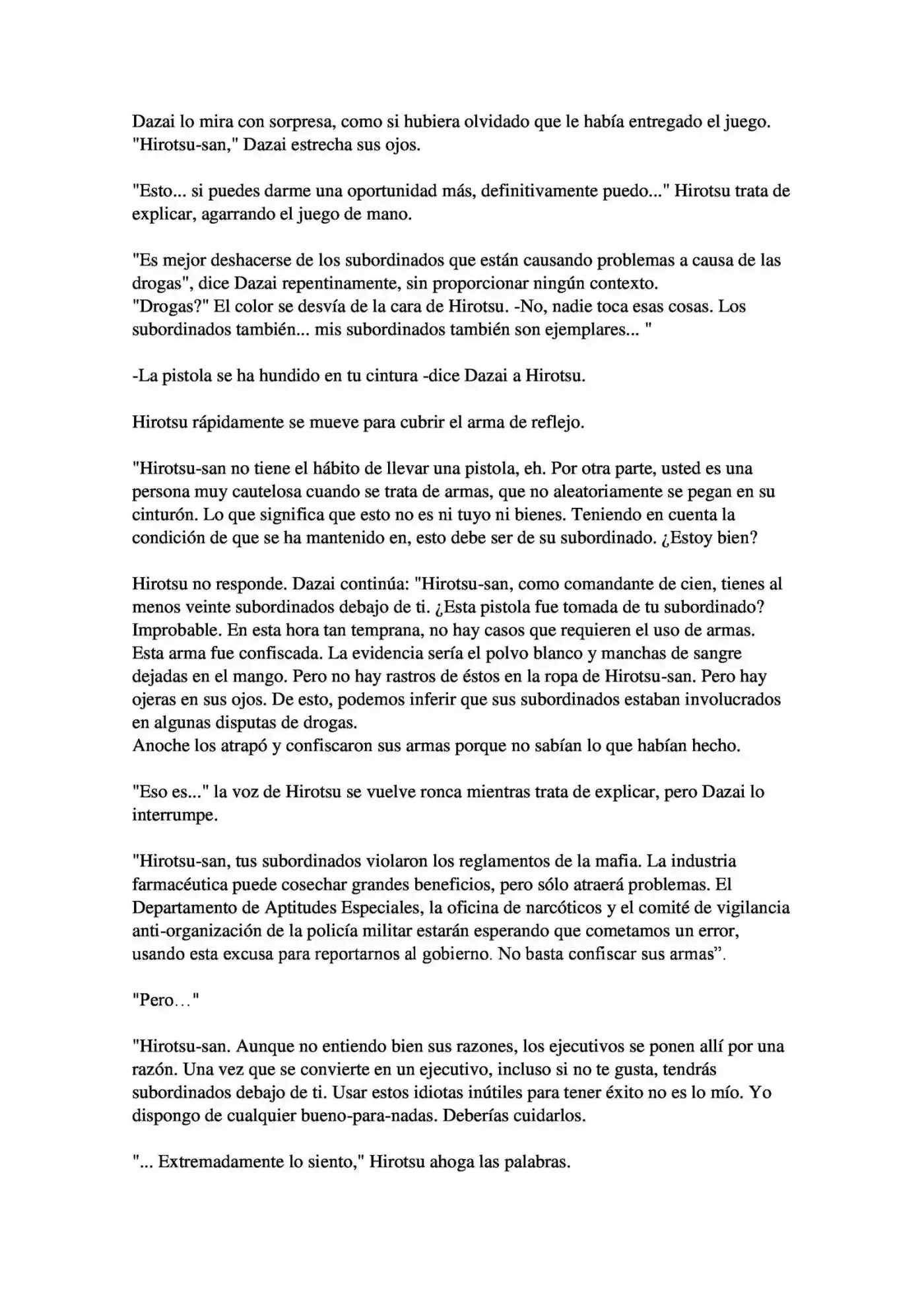 Osamu Dazai Y La Era Oscura (Novela) - Capítulo 1 - Página 11 - LectorTMOo