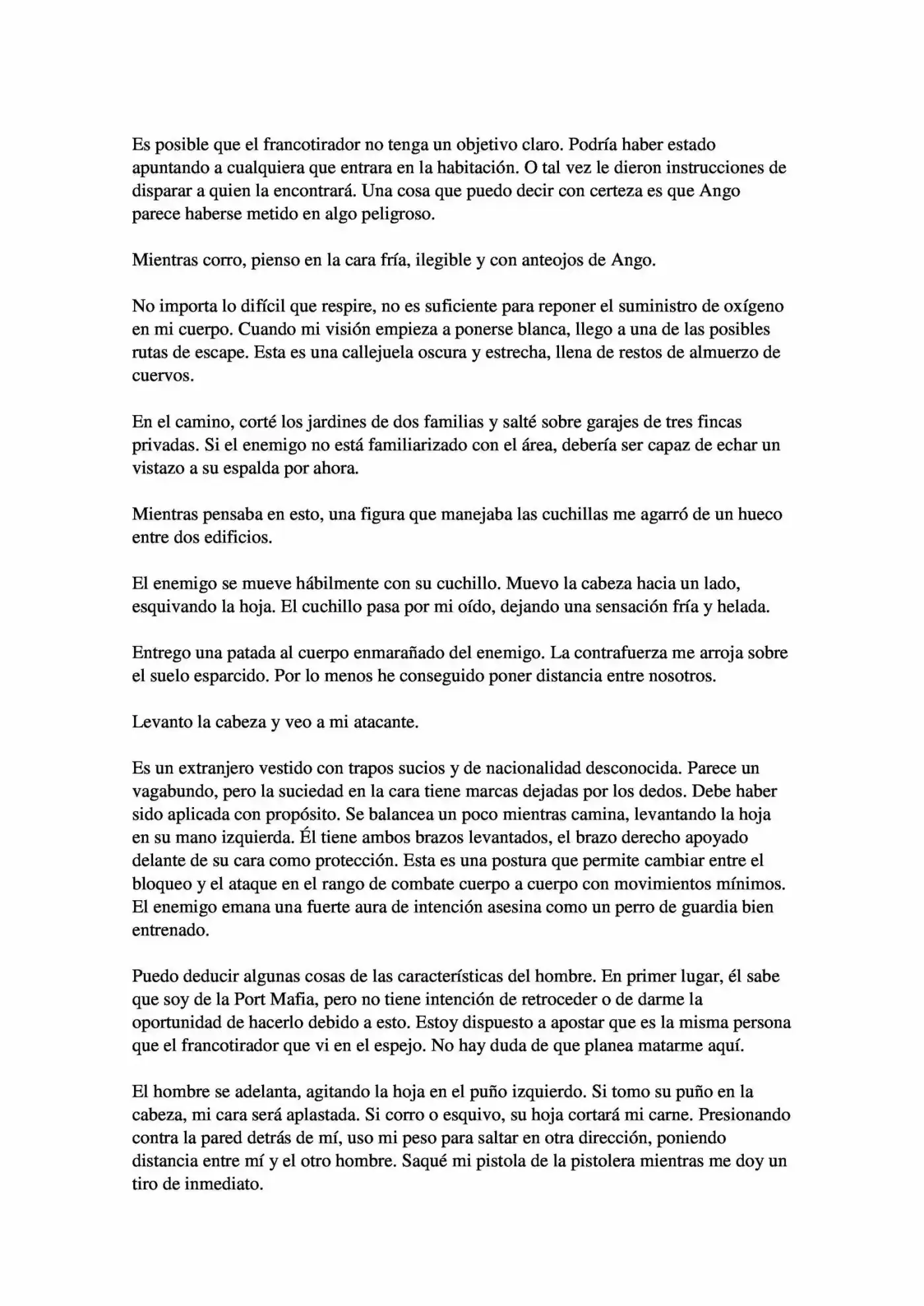 Osamu Dazai Y La Era Oscura (Novela) - Capítulo 1 - Página 20 - LectorTMOo
