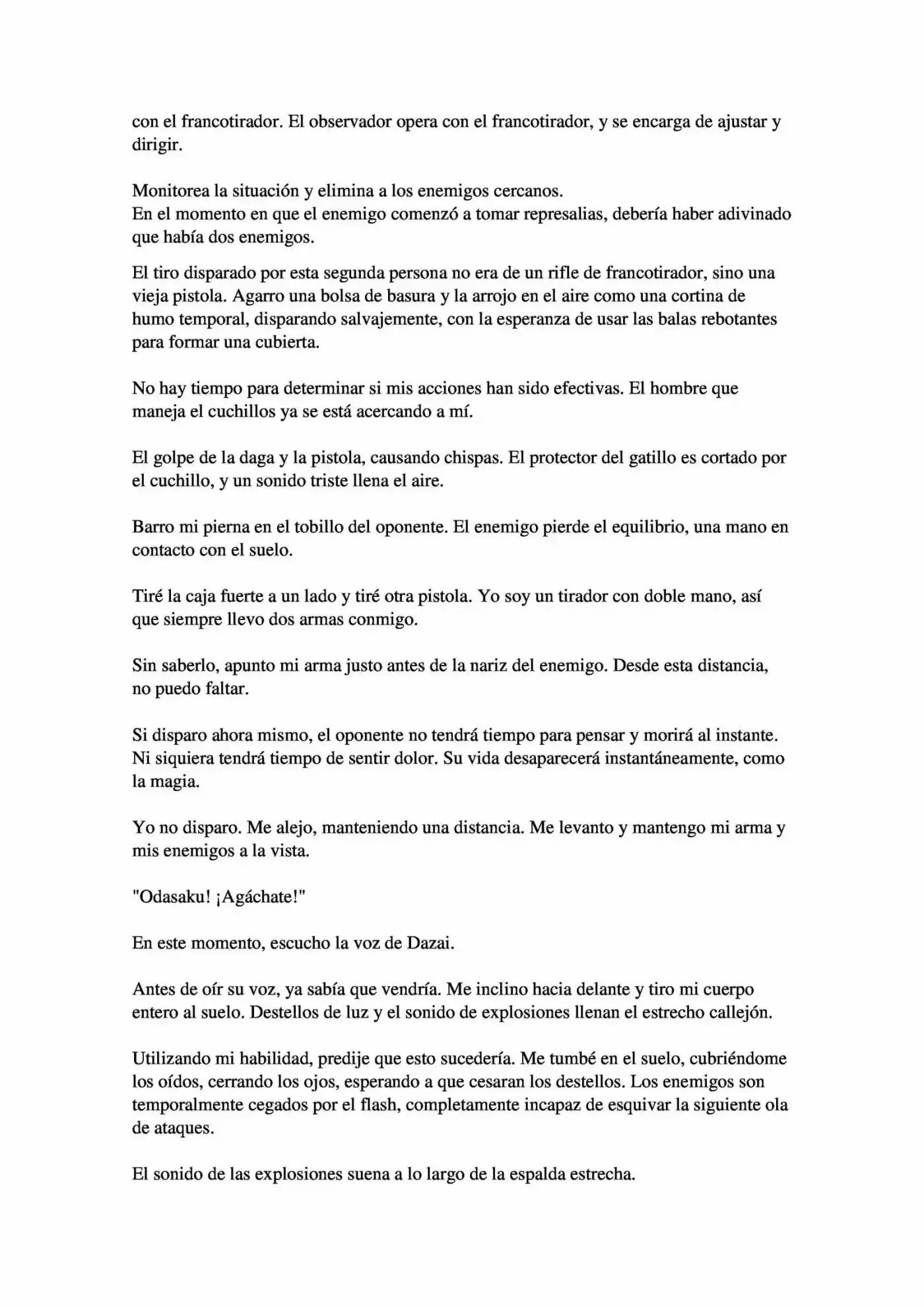 Osamu Dazai Y La Era Oscura (Novela) - Capítulo 1 - Página 22 - LectorTMOo