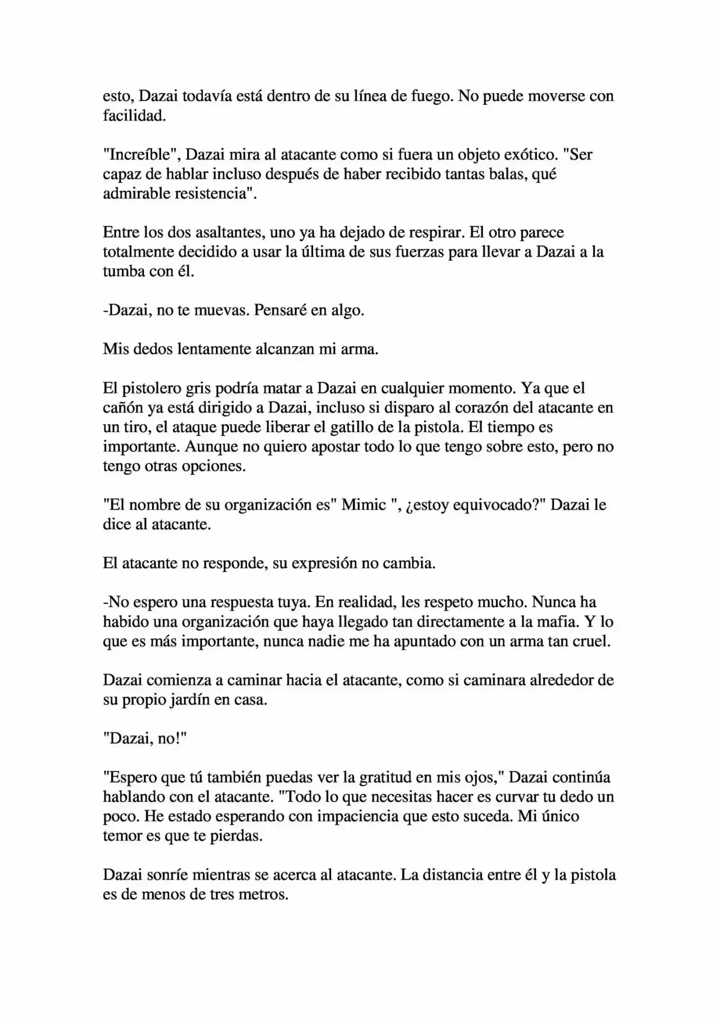 Osamu Dazai Y La Era Oscura (Novela) - Capítulo 1 - Página 30 - LectorTMOo