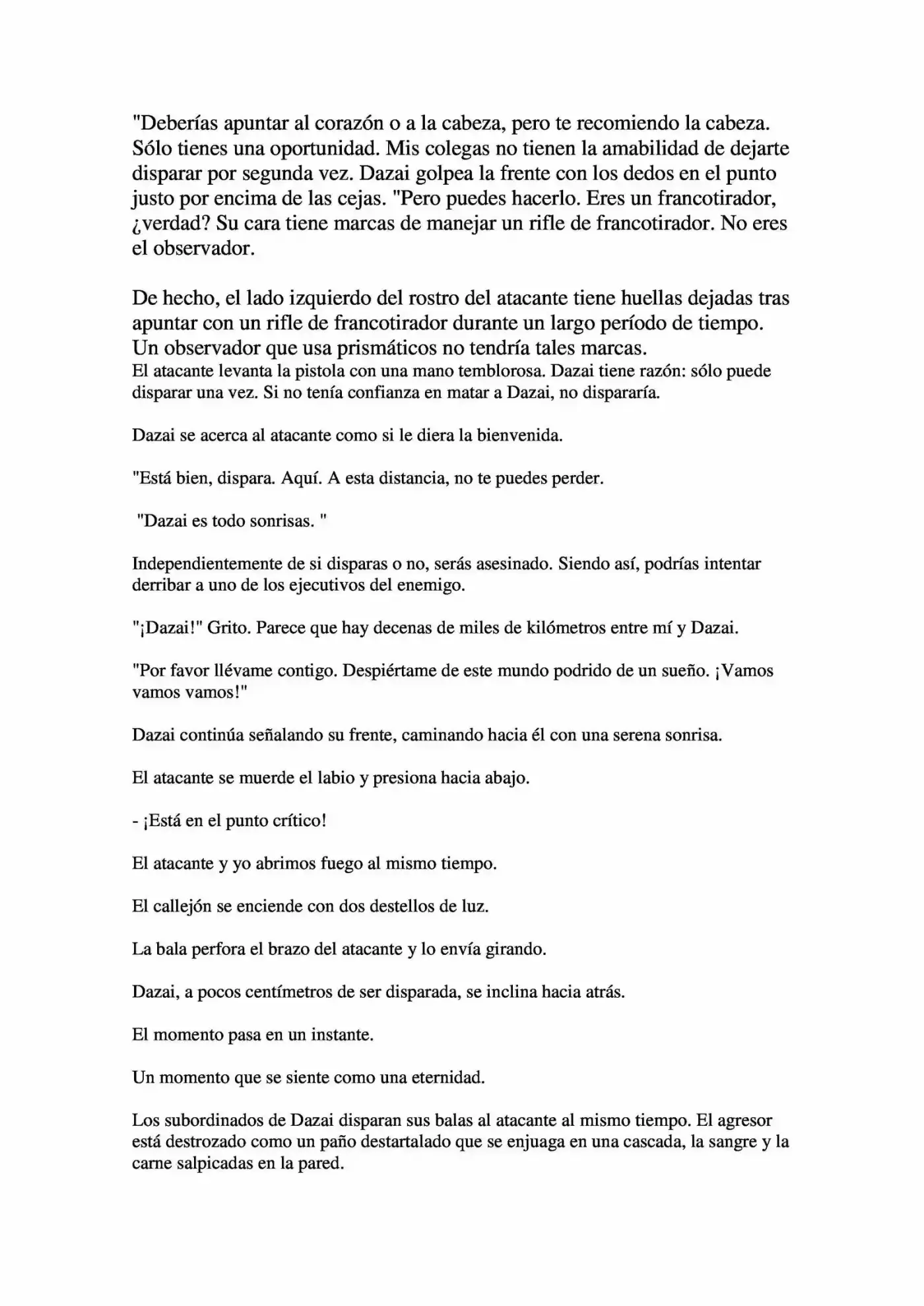 Osamu Dazai Y La Era Oscura (Novela) - Capítulo 1 - Página 31 - LectorTMOo