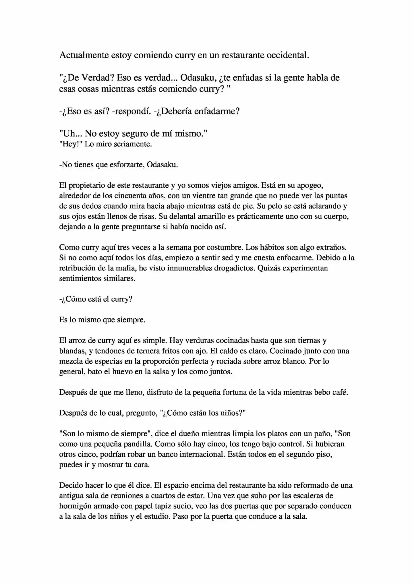 Osamu Dazai Y La Era Oscura (Novela) - Capítulo 2 - Página 2 - LectorTMOo