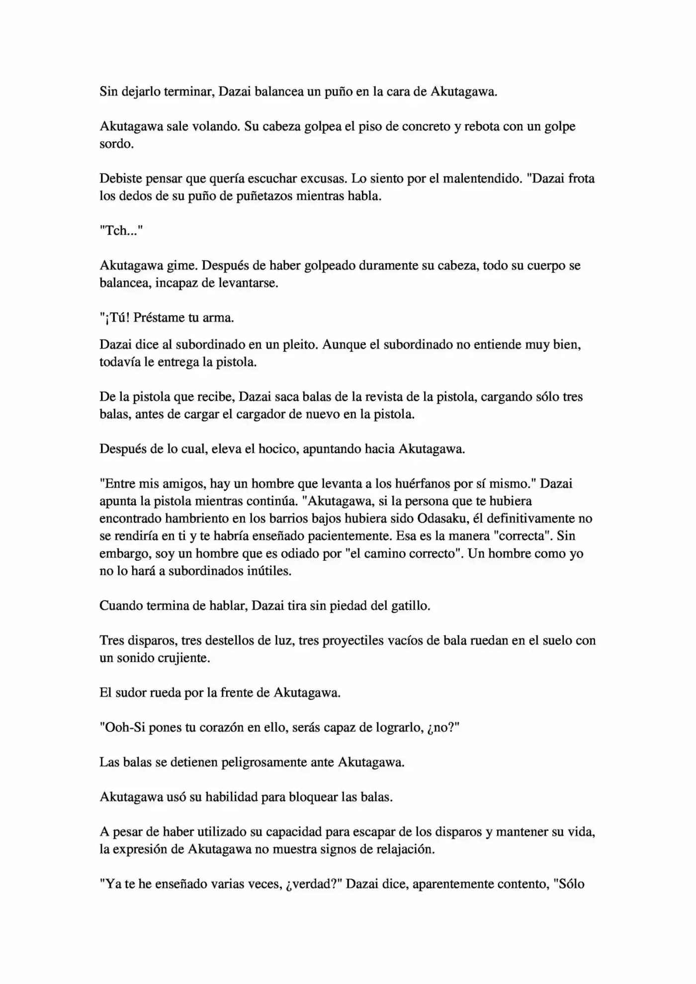 Osamu Dazai Y La Era Oscura (Novela) - Capítulo 2 - Página 23 - LectorTMOo