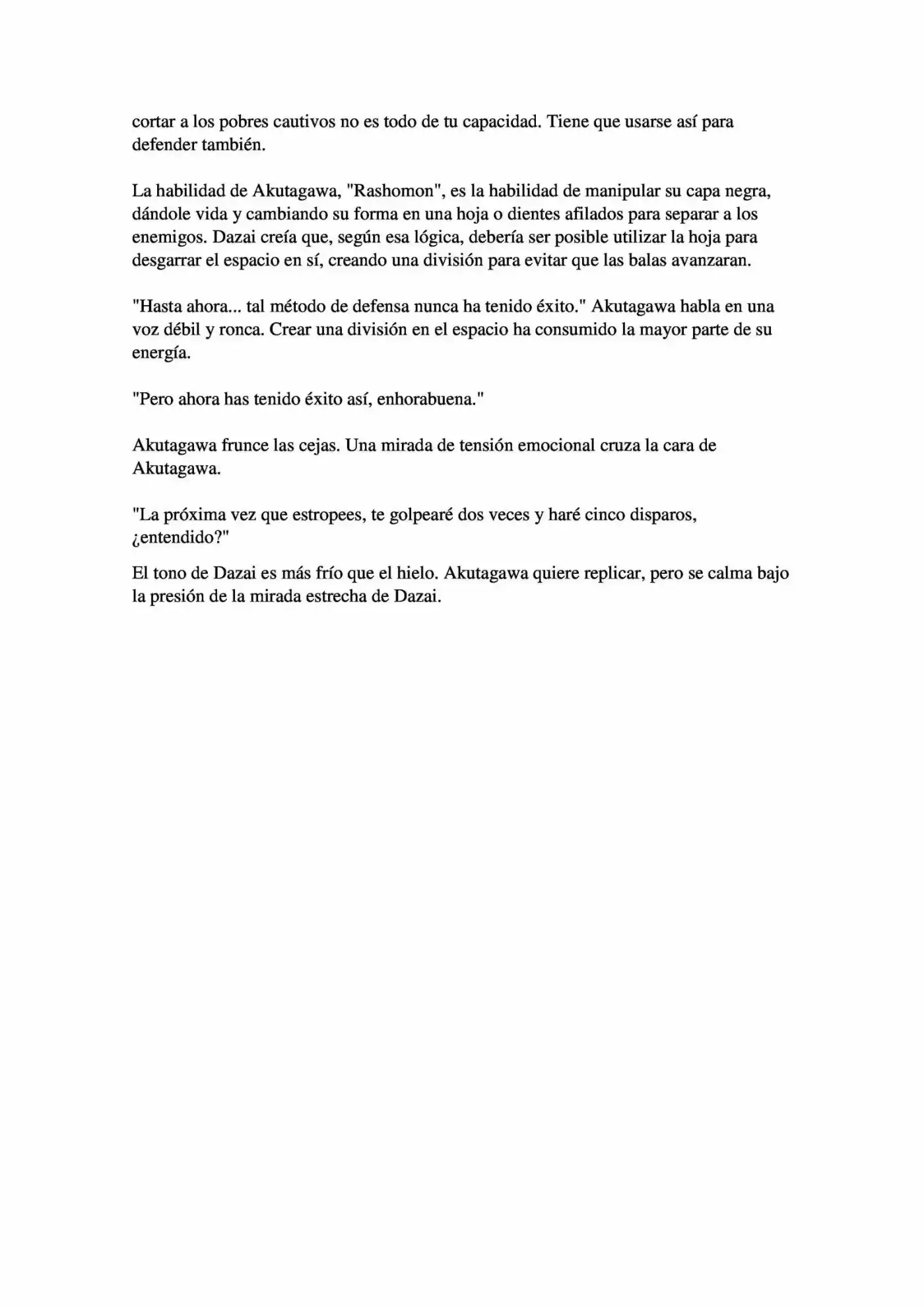Osamu Dazai Y La Era Oscura (Novela) - Capítulo 2 - Página 24 - LectorTMOo
