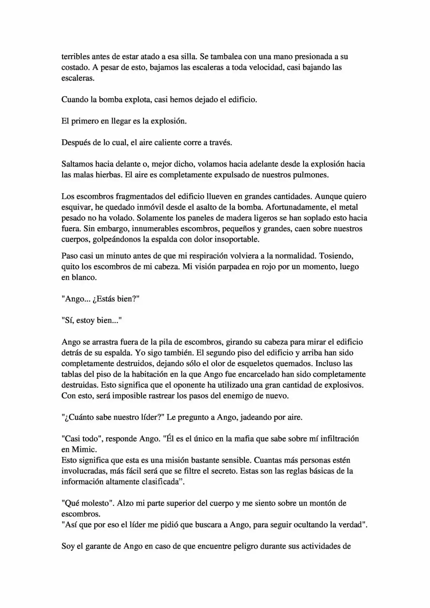 Osamu Dazai Y La Era Oscura (Novela) - Capítulo 2 - Página 30 - LectorTMOo