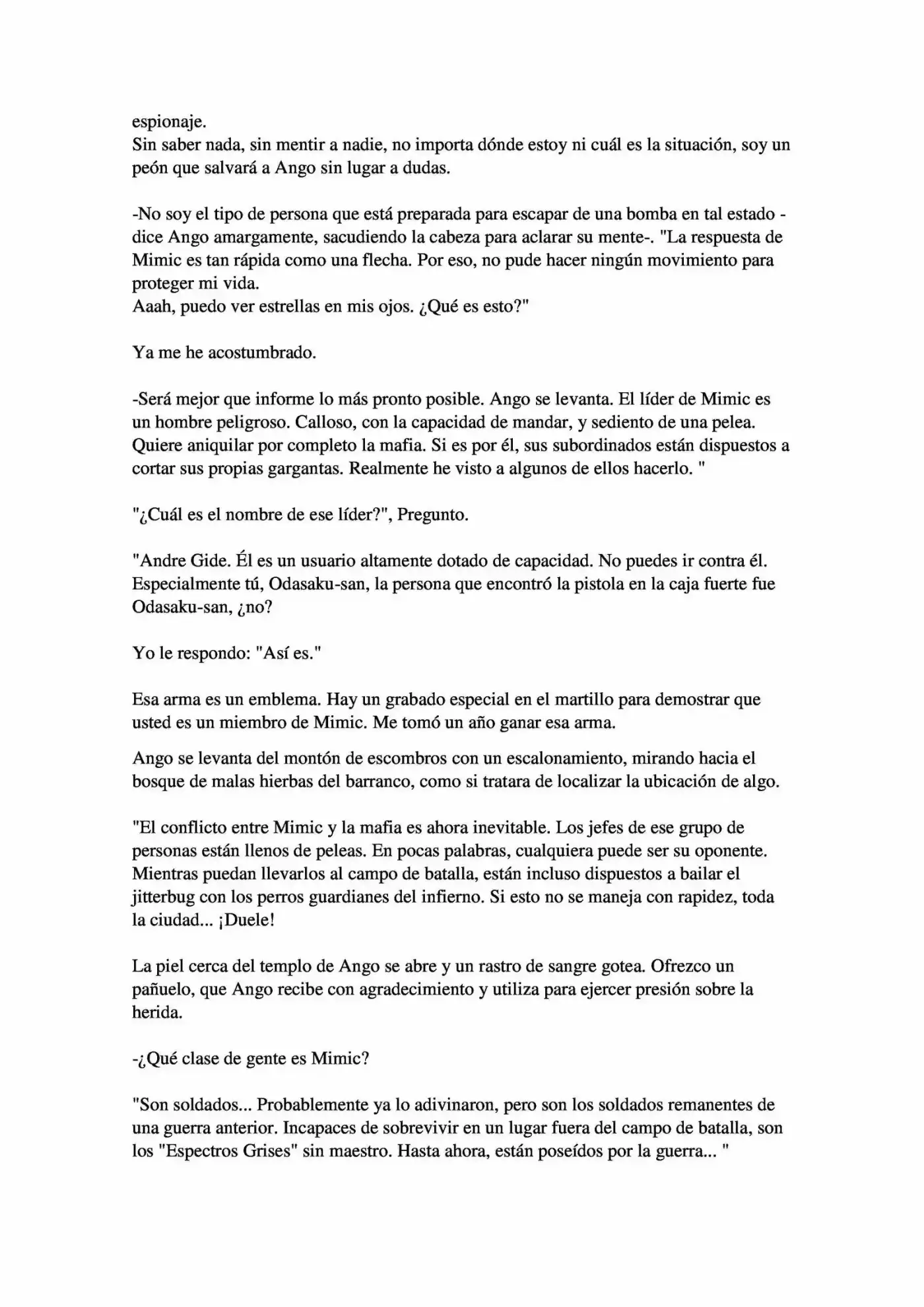 Osamu Dazai Y La Era Oscura (Novela) - Capítulo 2 - Página 31 - LectorTMOo