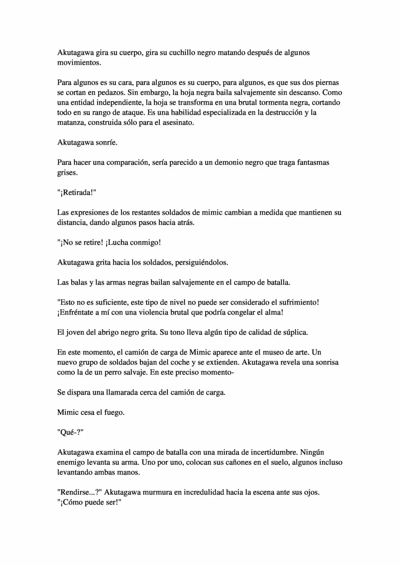 Osamu Dazai Y La Era Oscura (Novela) - Capítulo 3 - Página 8 - LectorTMOo