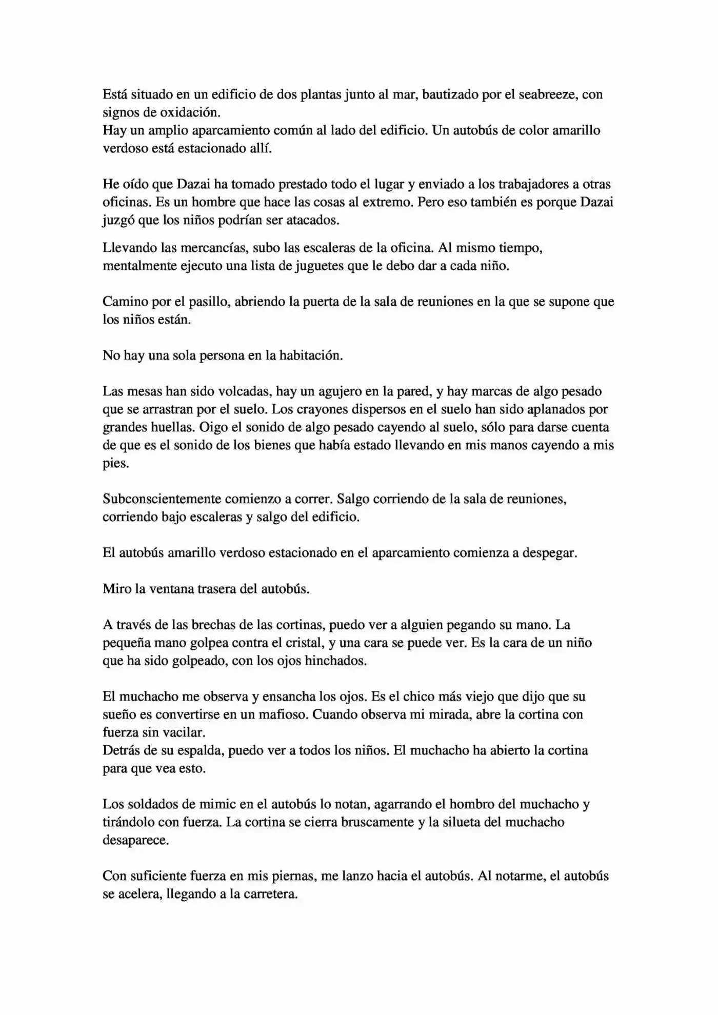 Osamu Dazai Y La Era Oscura (Novela) - Capítulo 4 - Página 2 - LectorTMOo