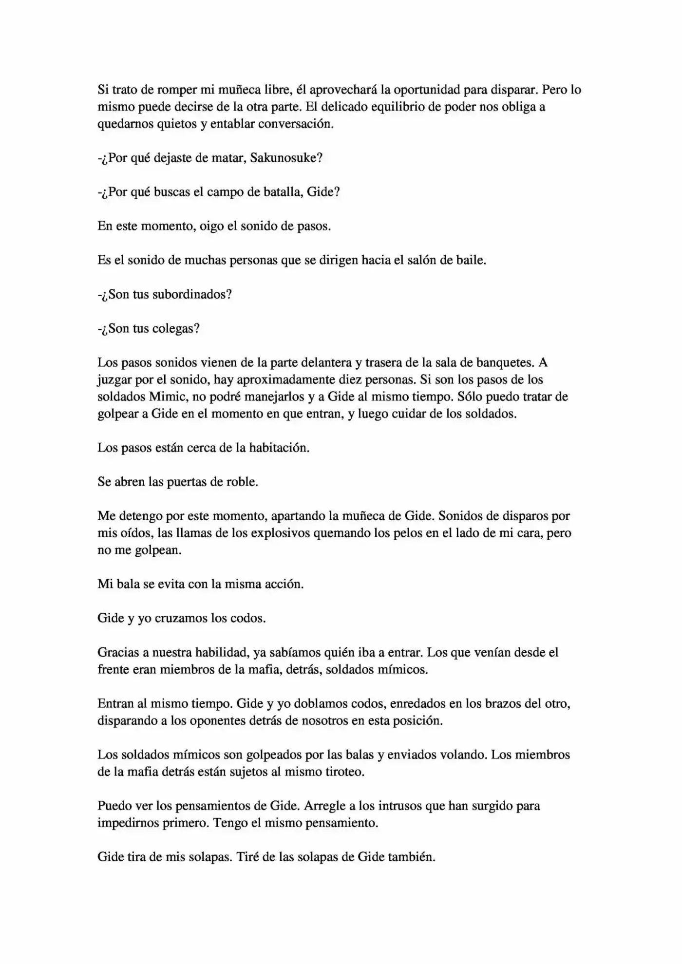 Osamu Dazai Y La Era Oscura (Novela) - Capítulo 4 - Página 26 - LectorTMOo