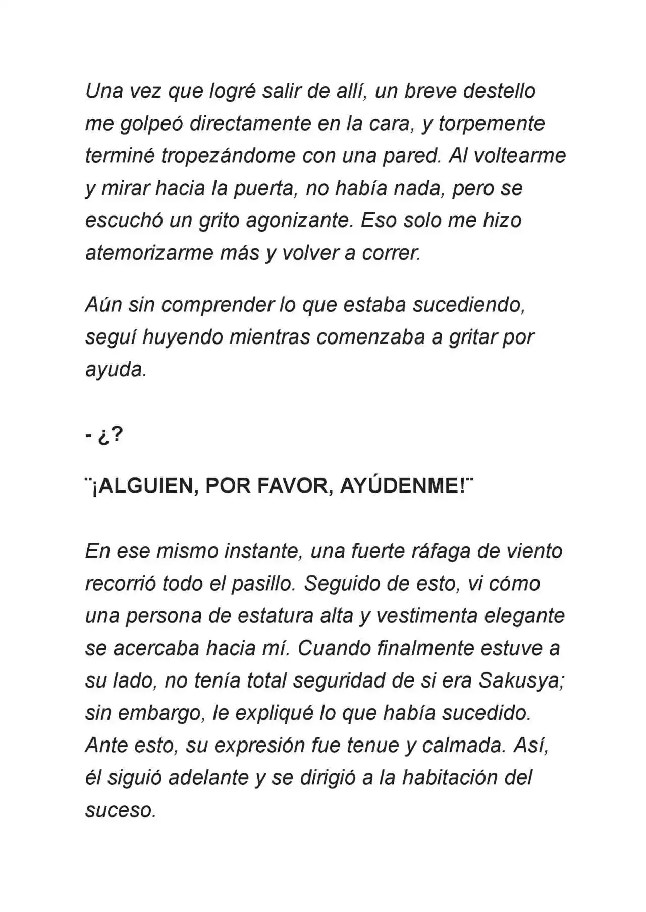 Oscuridad Mental (Novela) - Capítulo 2 - Página 4 - LectorTMOo