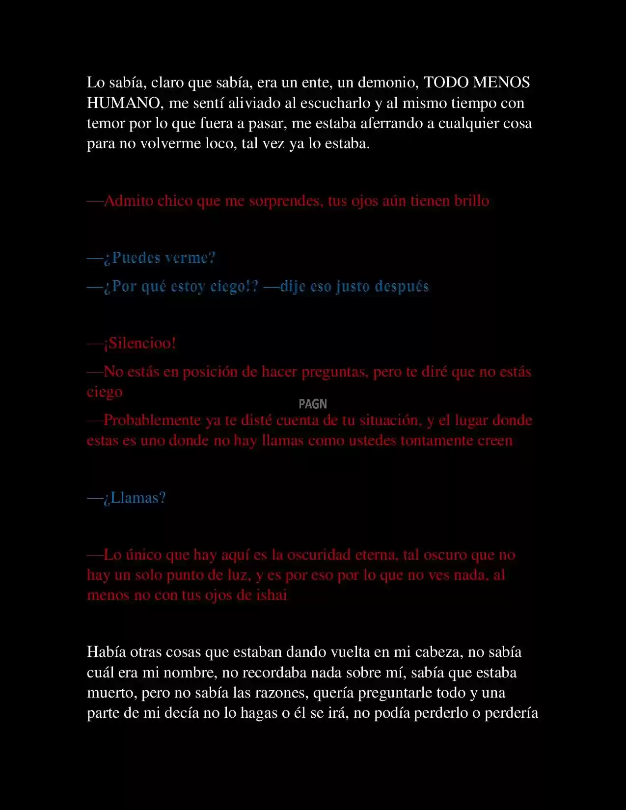 Oscuro Infierno (Novela) - Capítulo  - Página 4 - LectorTMOo
