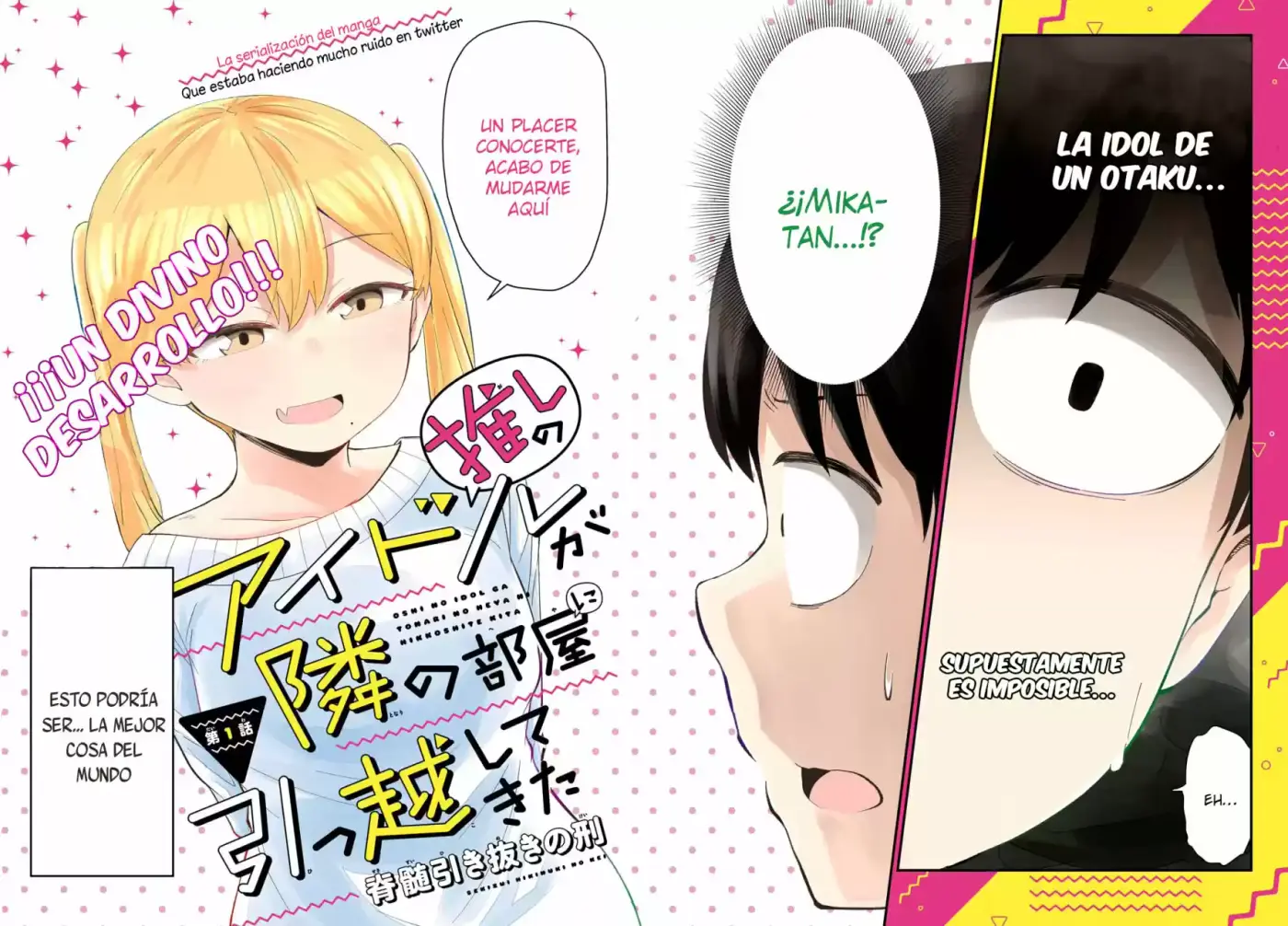 Oshi no Idol ga Tonari no Heya ni Hikkoshite Kita - Capítulo 1 - Página 2 - LectorTMOo