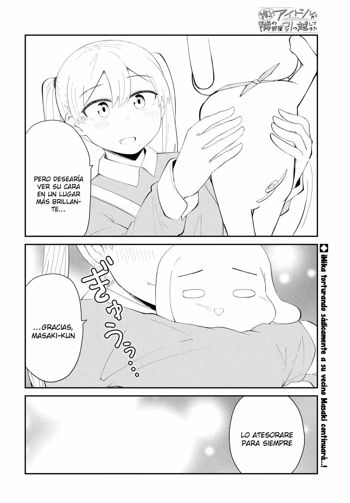 Oshi no Idol ga Tonari no Heya ni Hikkoshite Kita - Capítulo 2 - Página 15 - LectorTMOo